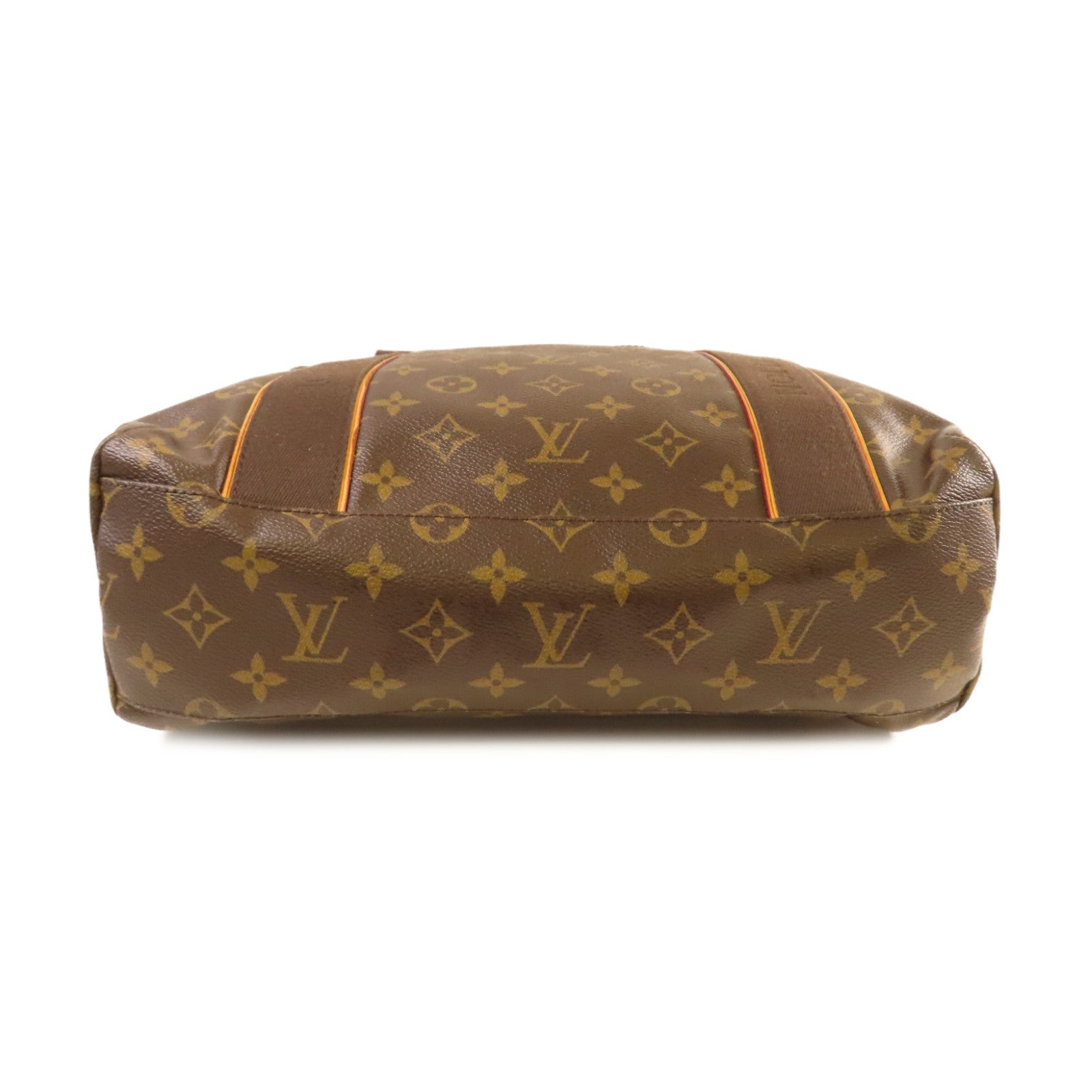 LOUIS VUITTON Monogram Beaubourg Tote Bag金扣肩背袋啡色