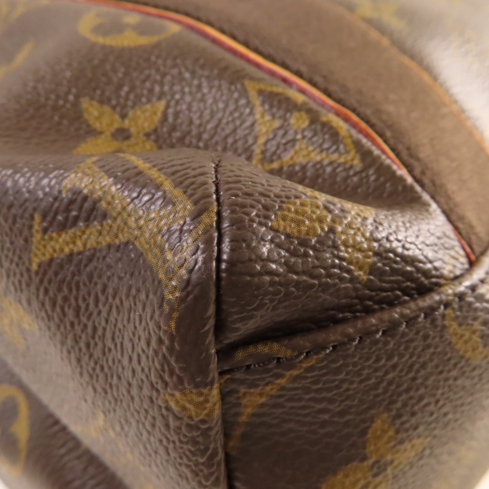LOUIS VUITTON Monogram Beaubourg Tote Bag金扣肩背袋啡色