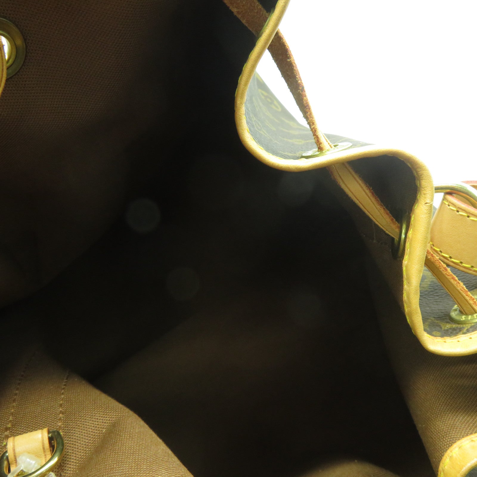 LOUIS VUITTON Monogram Noe金扣肩背袋啡色