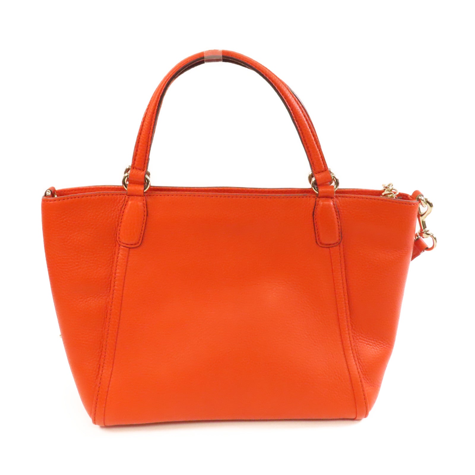 GUCCI 牛皮皮革Soho 2Way Shoulder Bag手挽肩背兩用袋橙色