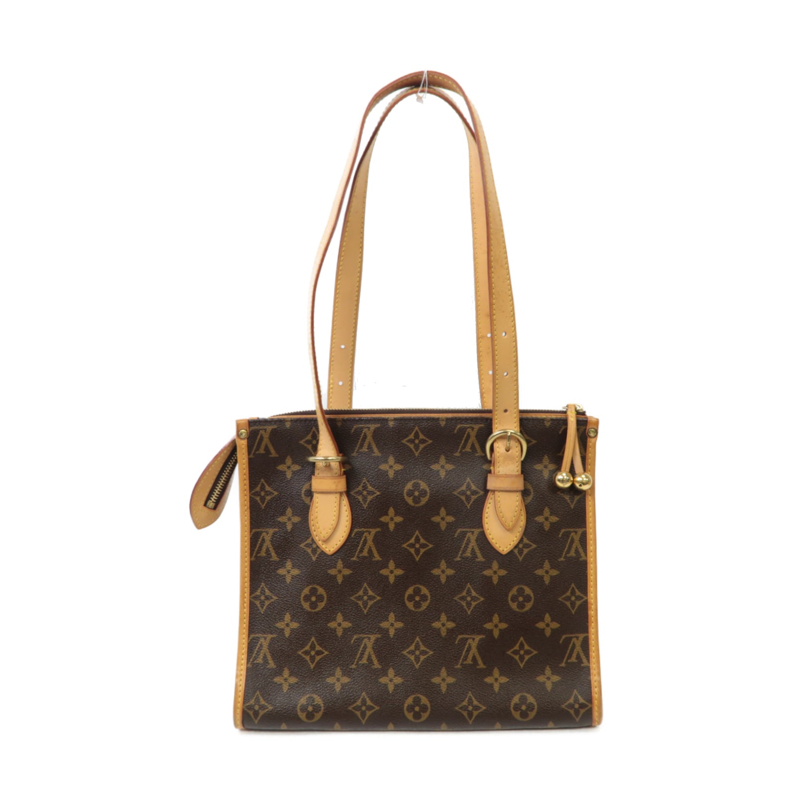 LOUIS VUITTON Monogram Popincourt Haut金扣肩背袋啡色