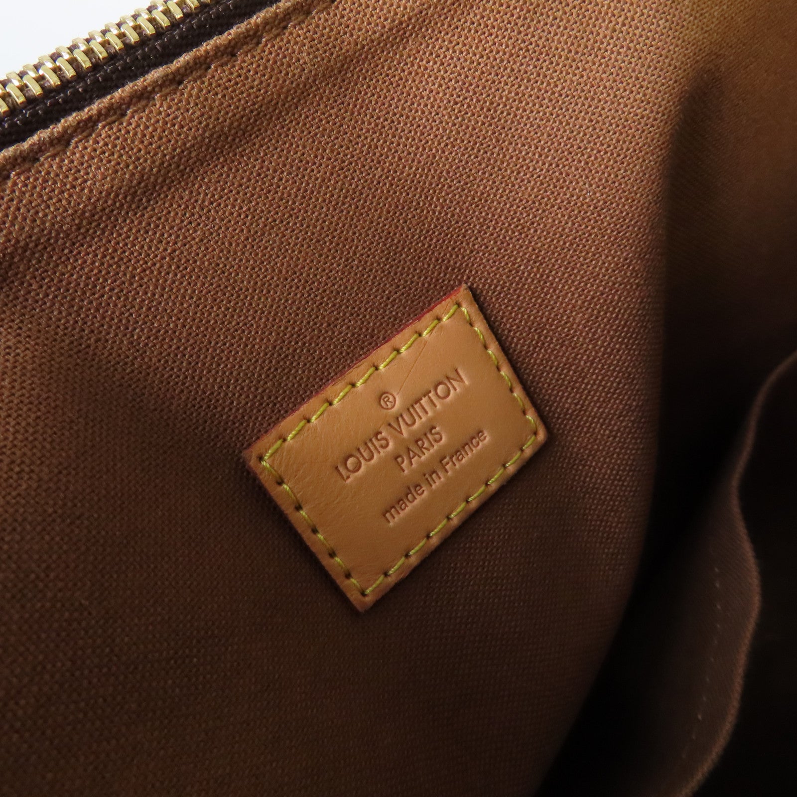 LOUIS VUITTON Monogram Beaubourg Tote Bag金扣肩背袋啡色