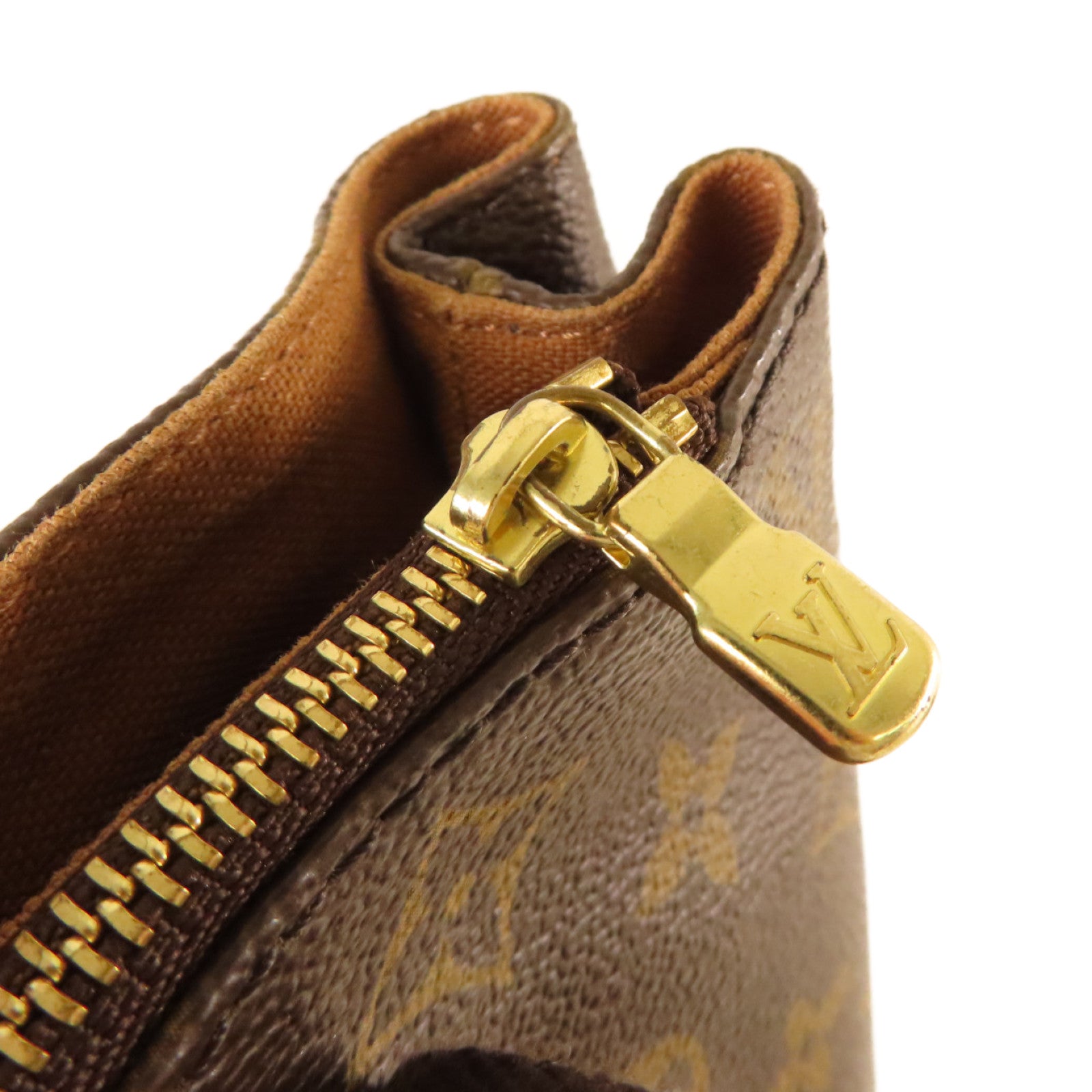 LOUIS VUITTON Monogram Beaubourg Tote Bag金扣肩背袋啡色