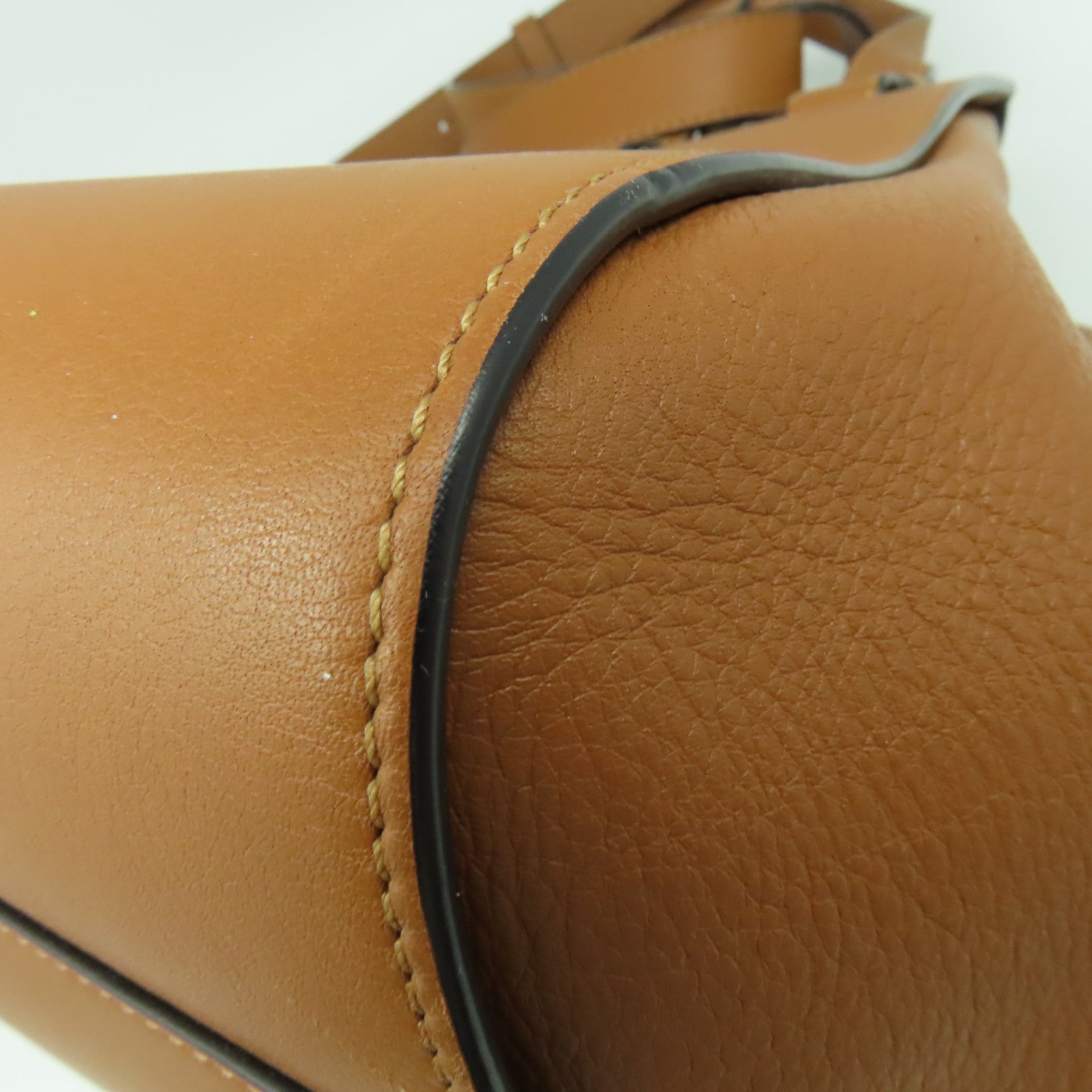 LOEWE 牛皮皮革Hammock Small 2Way Shoulder Bag手挽肩背兩用袋啡色