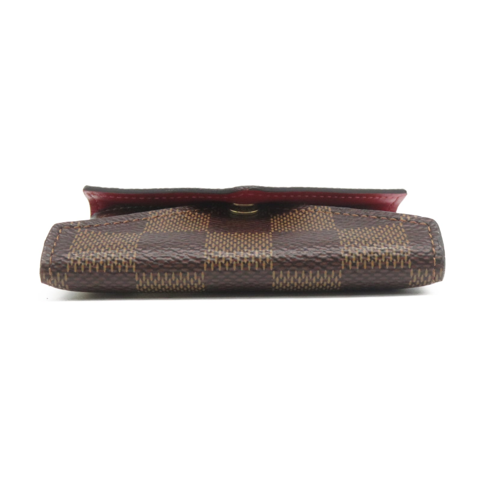 LOUIS VUITTON Damier Pochette Kirigami金扣Mini肩背袋啡色