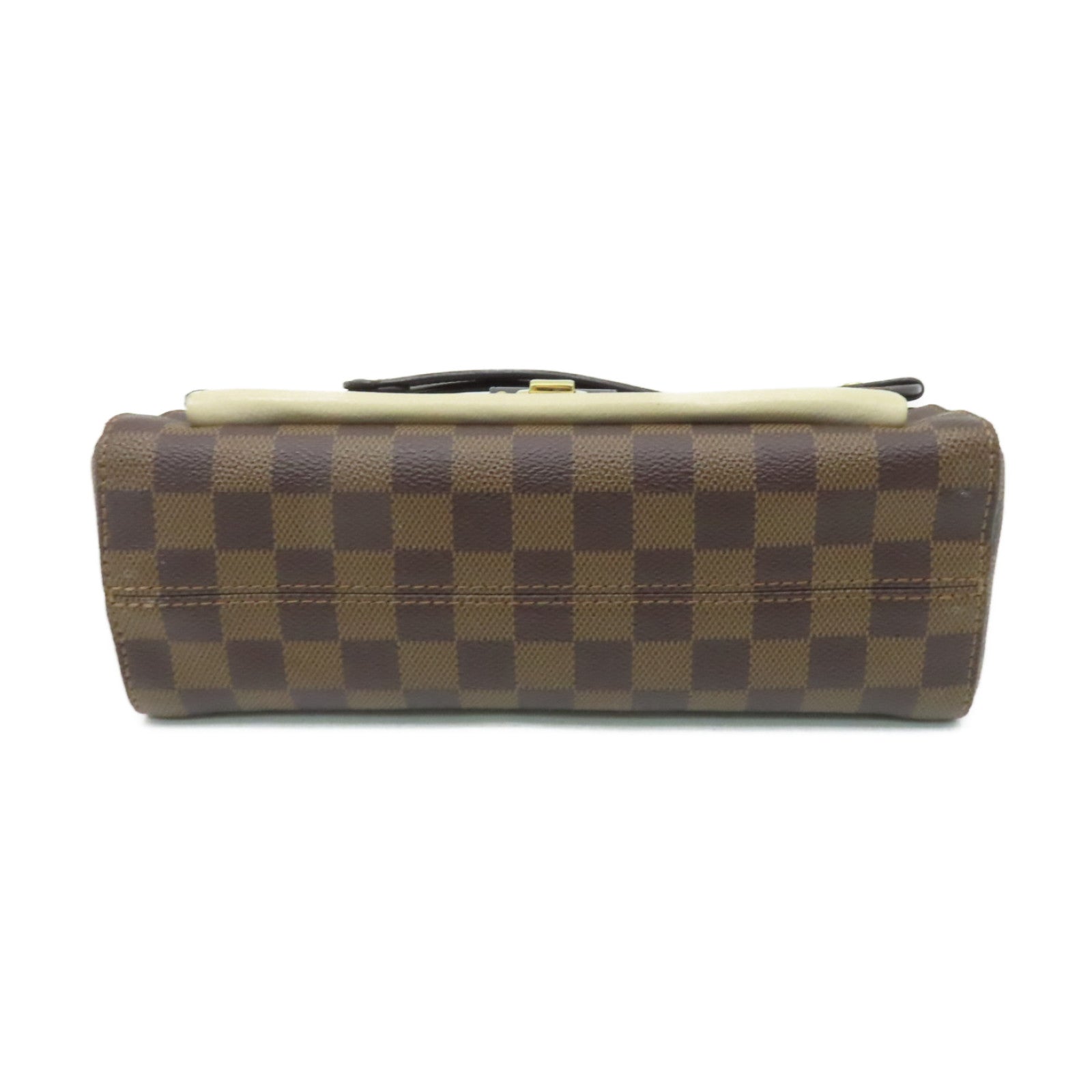 LOUIS VUITTON Damier Vavin PM金扣肩背袋啡色
