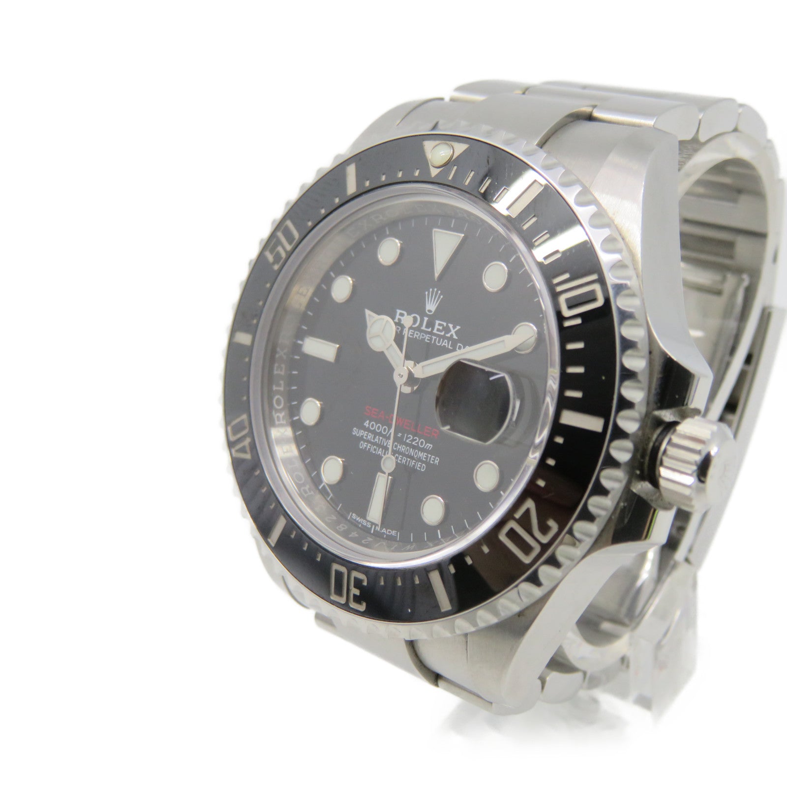 ROLEX Sea Dweller Watch不鏽鋼自動機芯手錶黑色