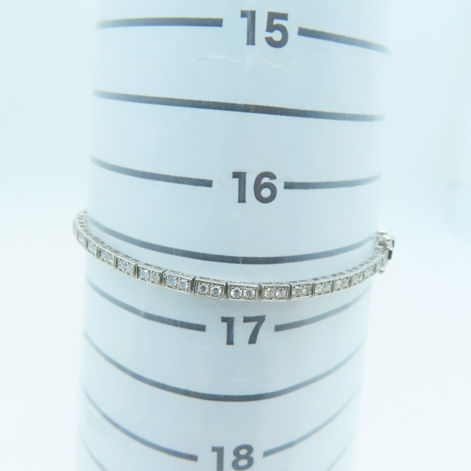 JEWELRY 18K白金Diamond Bracelet钻石手链