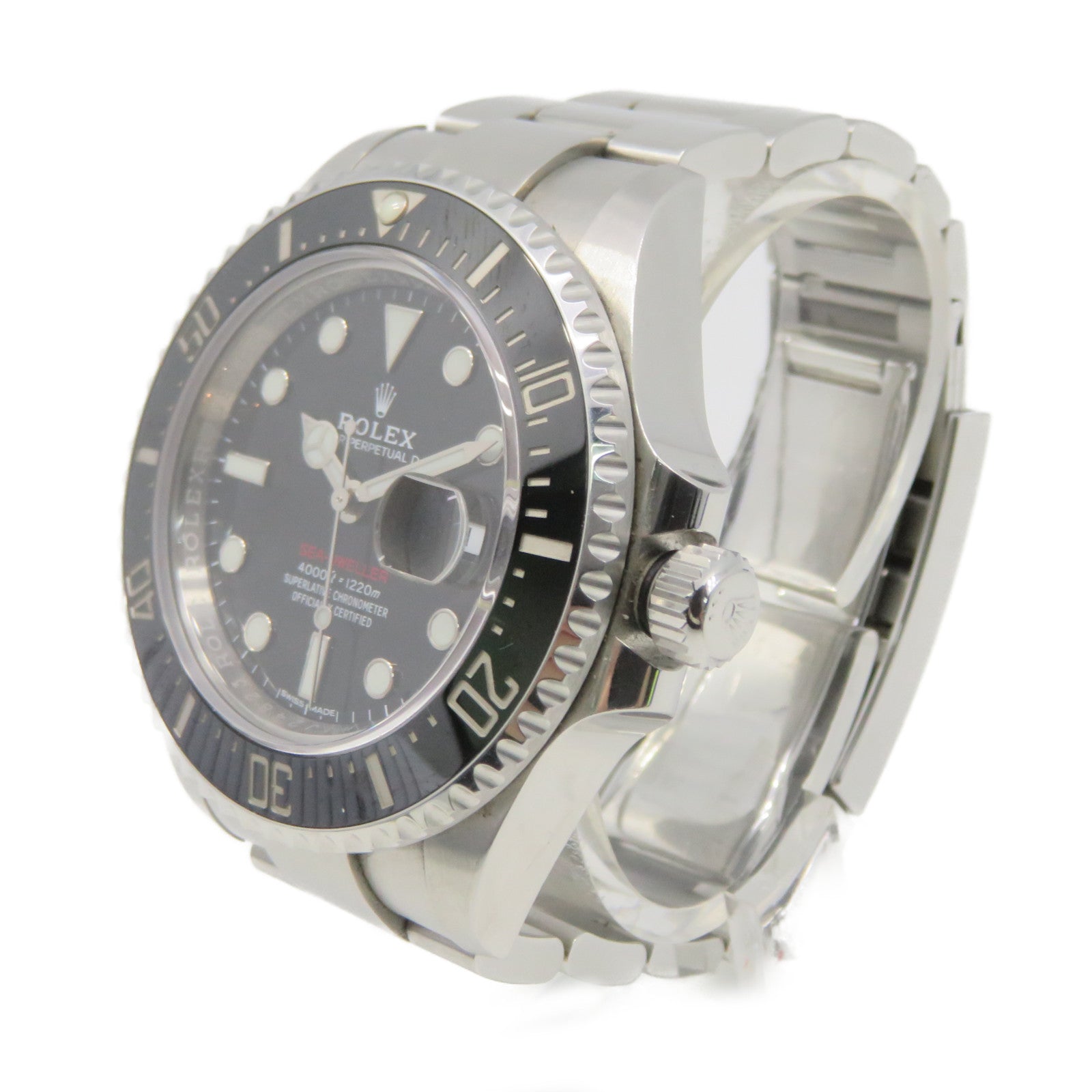 ROLEX Sea Dweller Watch不鏽鋼自動機芯手錶黑色