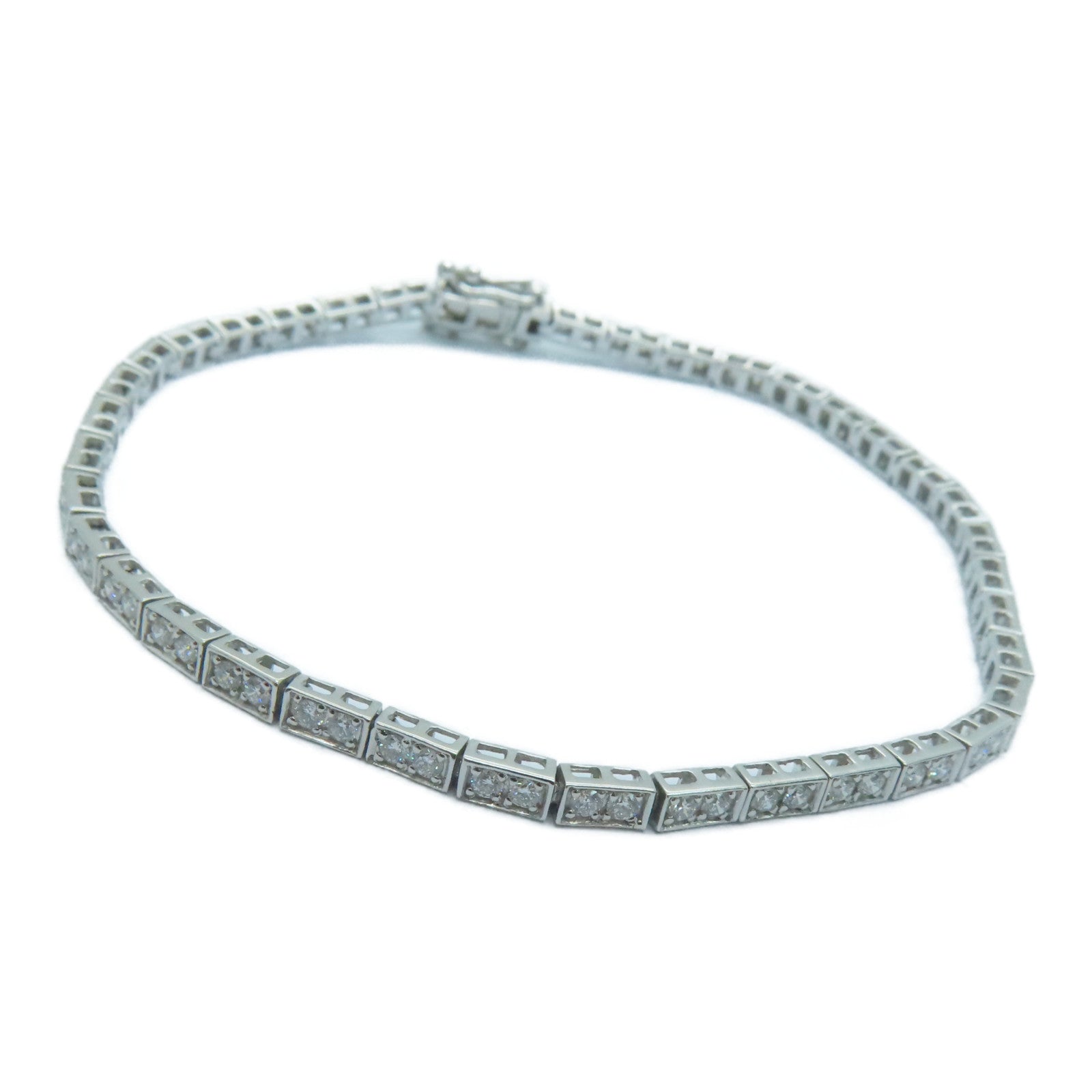 JEWELRY 18K白金Diamond Bracelet钻石手链