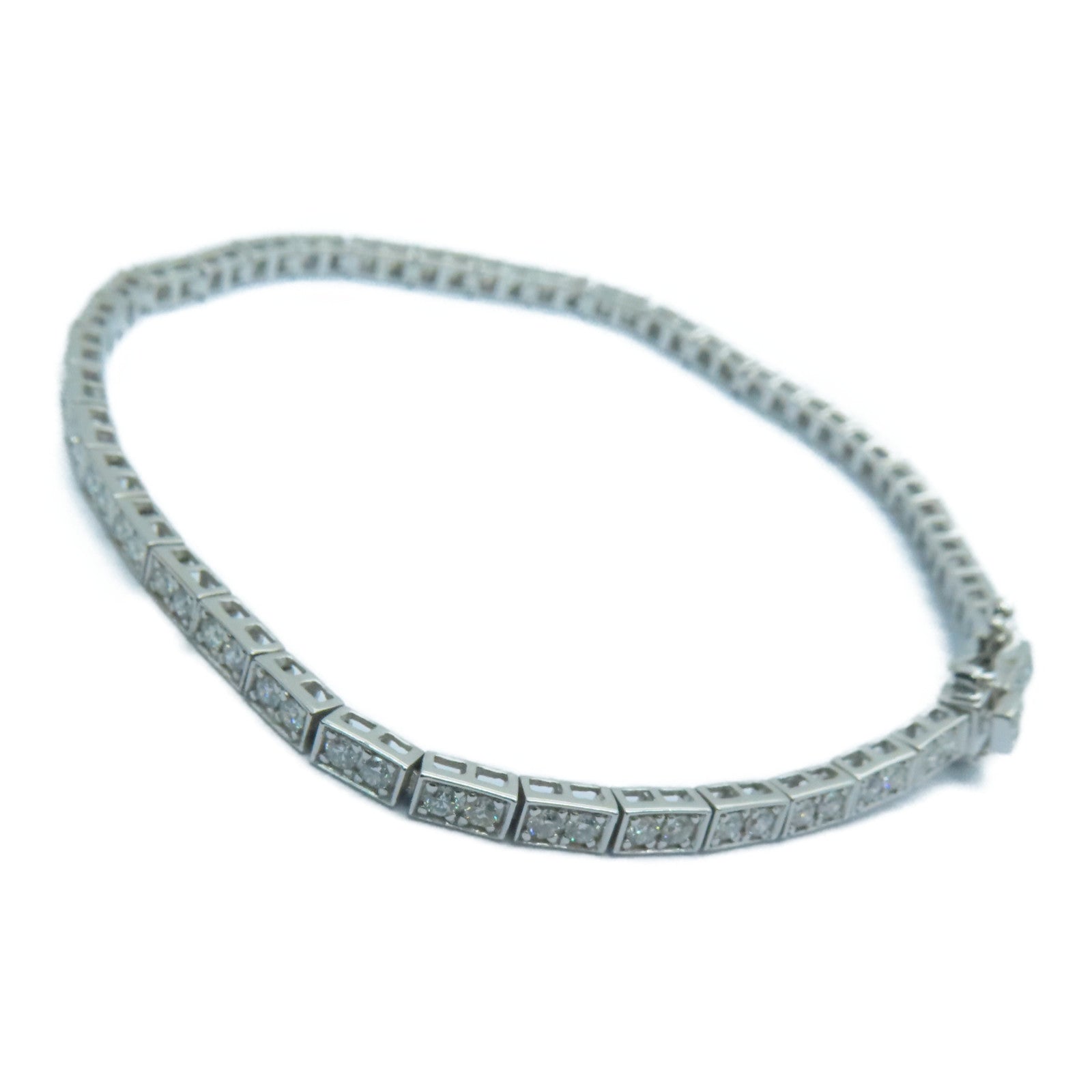 JEWELRY 18K白金Diamond Bracelet钻石手链