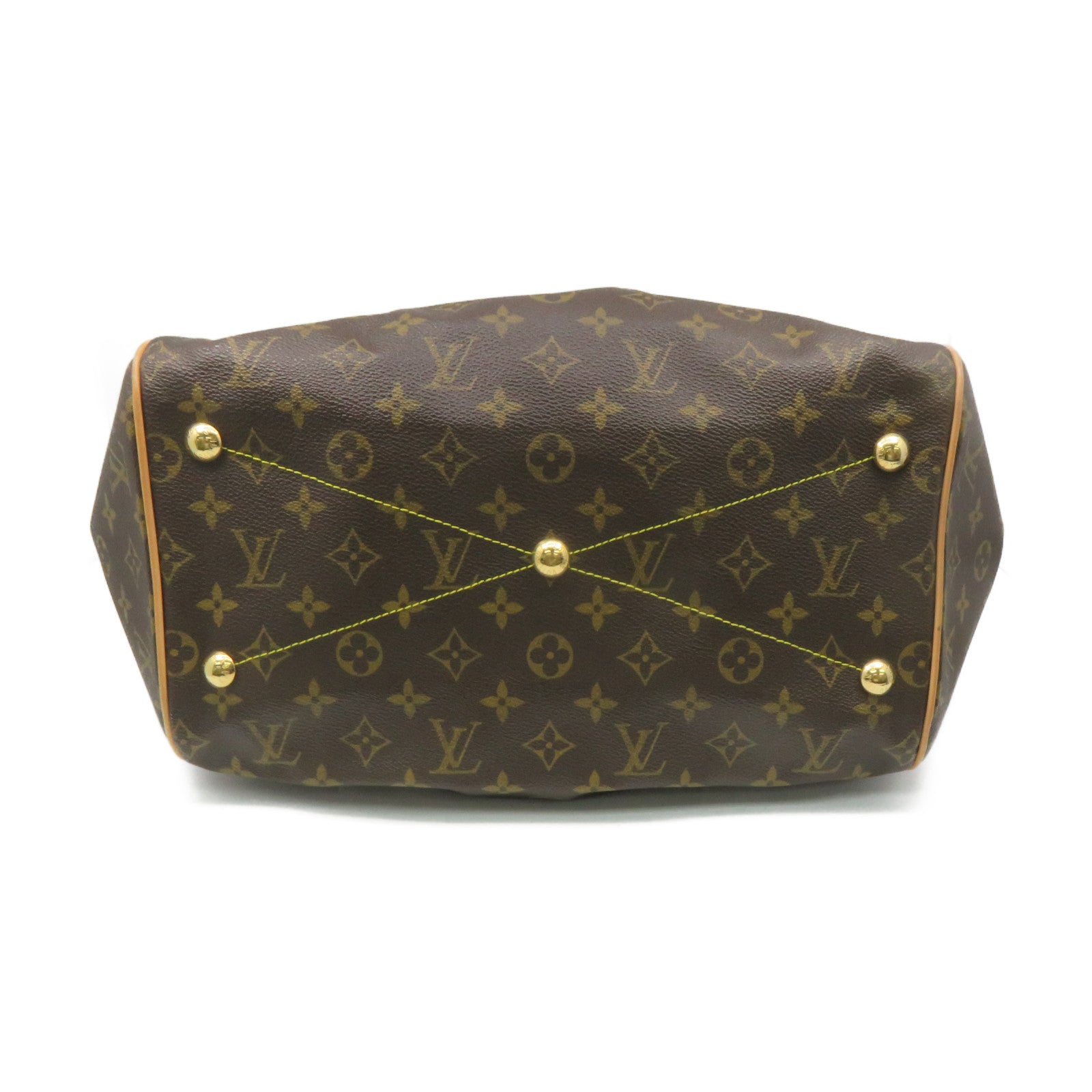 LOUIS VUITTON 【激減優惠】Monogram Tivoli GM Tote Bag手挽袋啡色