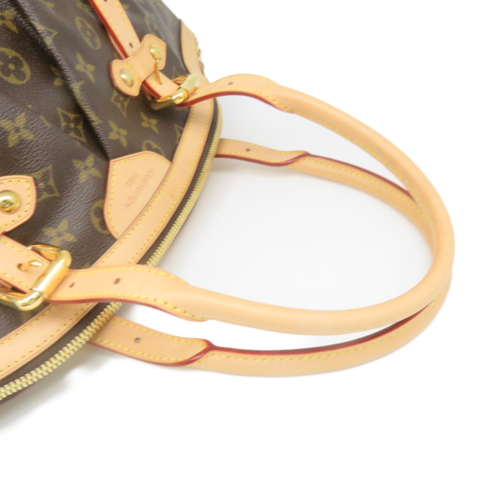 LOUIS VUITTON 【激減優惠】Monogram Tivoli GM Tote Bag手挽袋啡色
