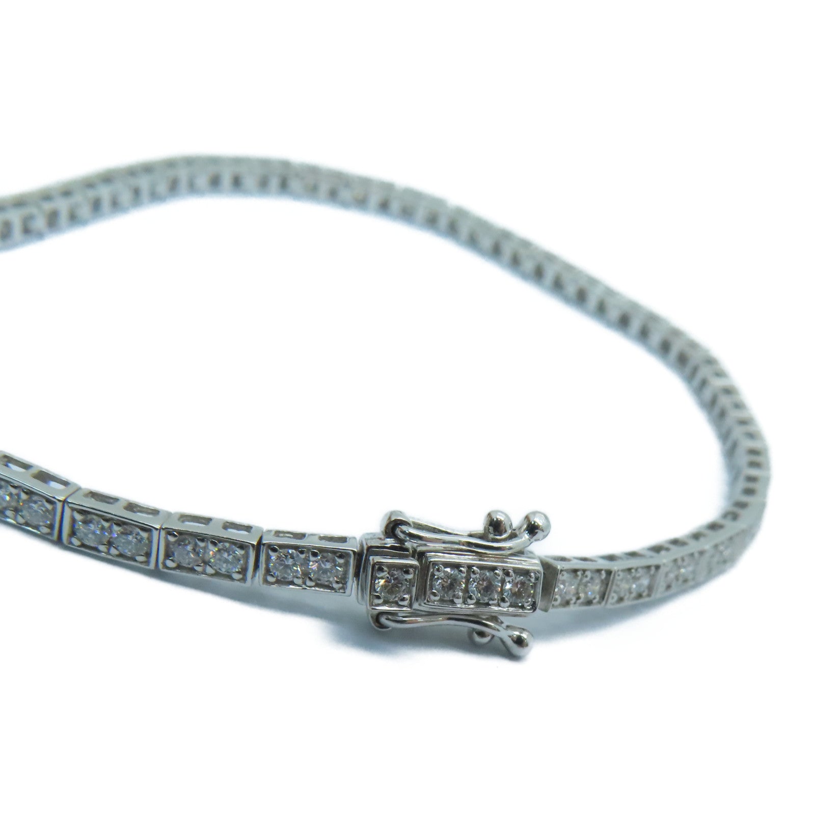 JEWELRY 18K白金Diamond Bracelet钻石手链