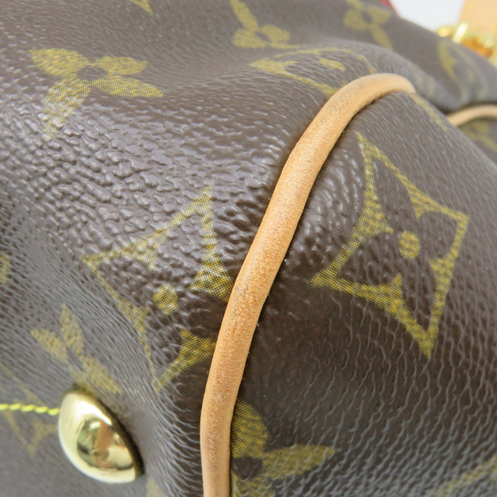 LOUIS VUITTON 【激減優惠】Monogram Tivoli GM Tote Bag手挽袋啡色