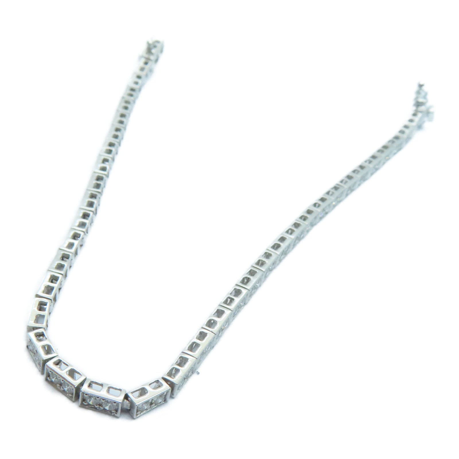 JEWELRY 18K白金Diamond Bracelet钻石手链