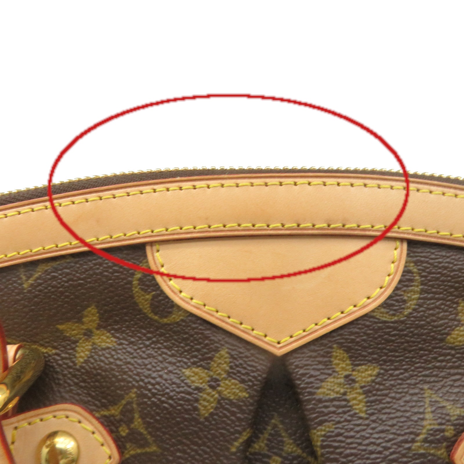 LOUIS VUITTON 【激減優惠】Monogram Tivoli GM Tote Bag手挽袋啡色