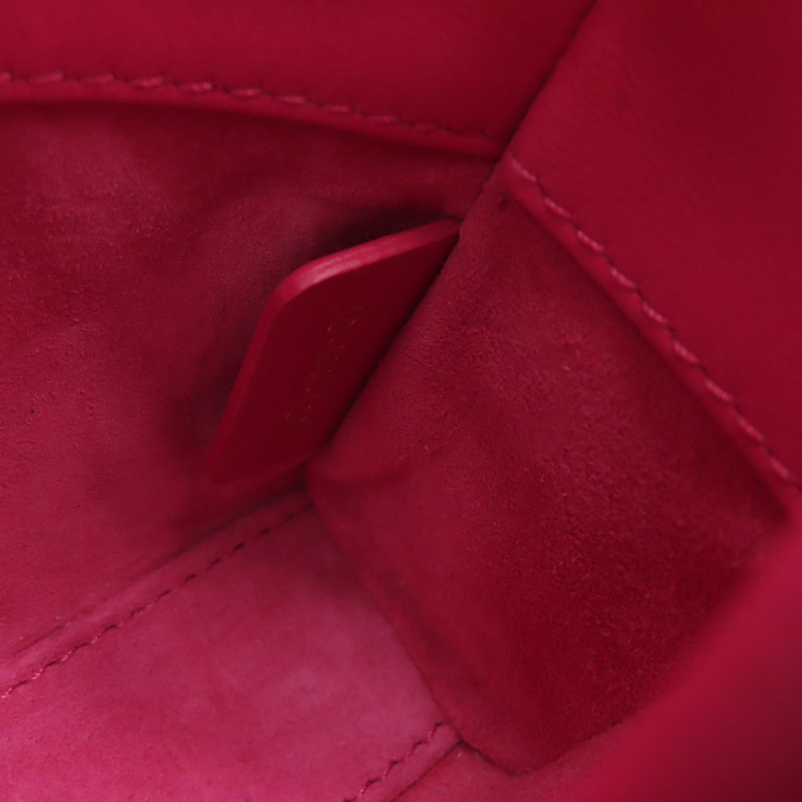 Dior 羊皮皮革Shoulder Bag金扣肩背袋粉紅色