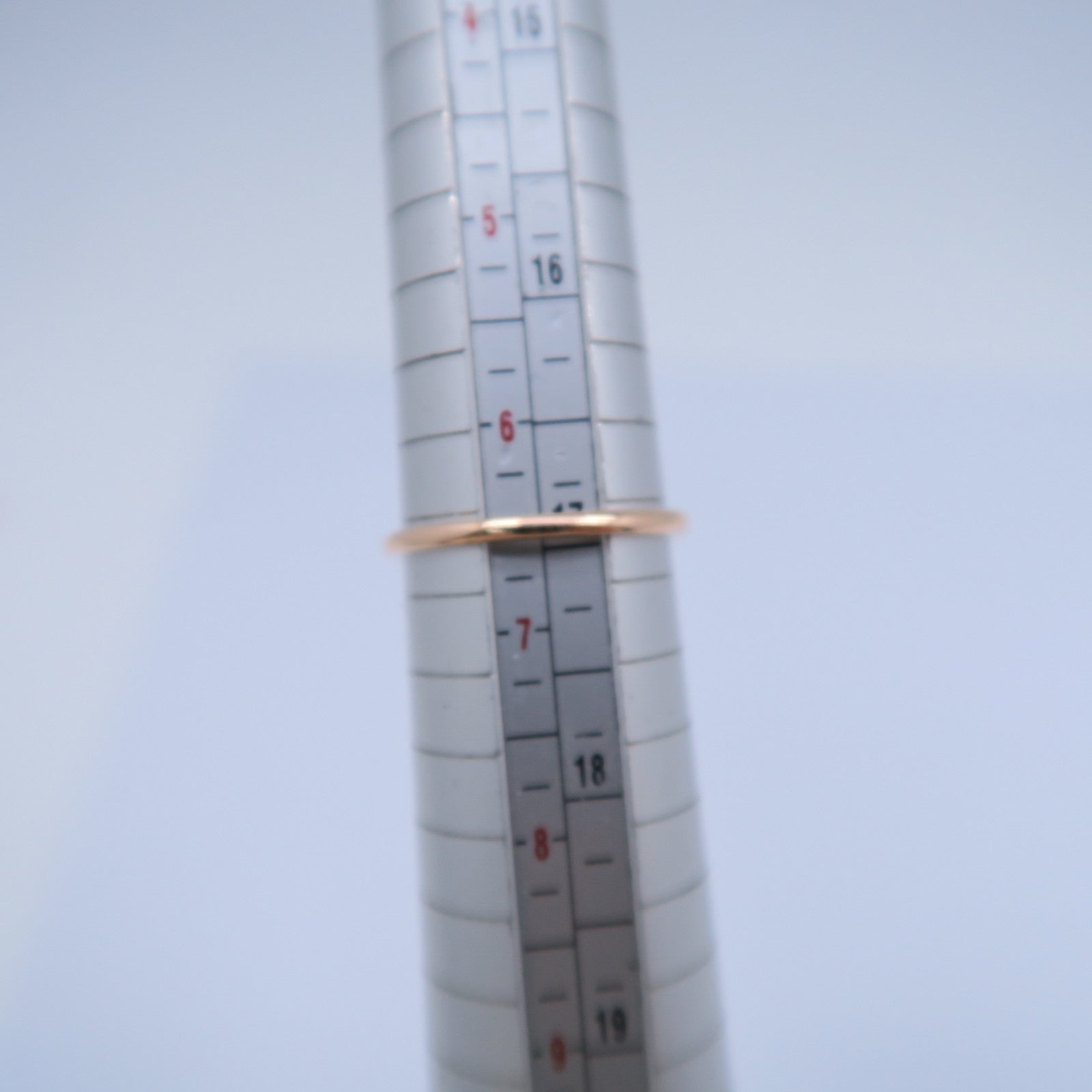 JEWELRY 18K玫瑰金Diamond Ring 0.18ct鑽石戒指US#6.5