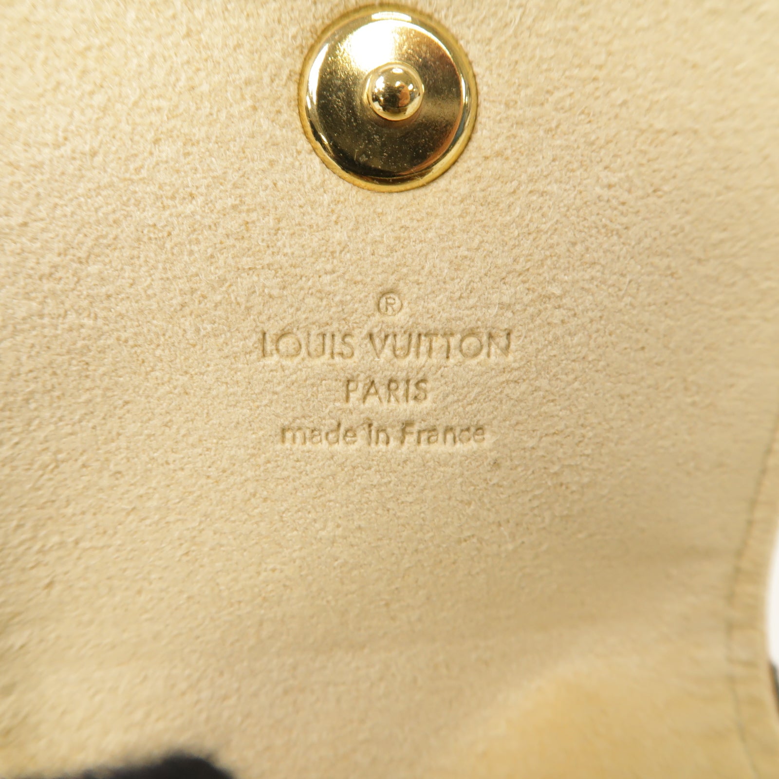 LOUIS VUITTON Monogram Pochette Turam Pouch金扣肩背袋棕色