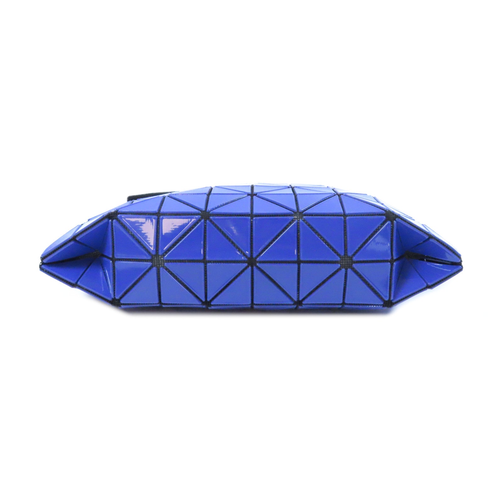 ISSEY MIYAKE PVC Handbag銀扣手挽袋藍色