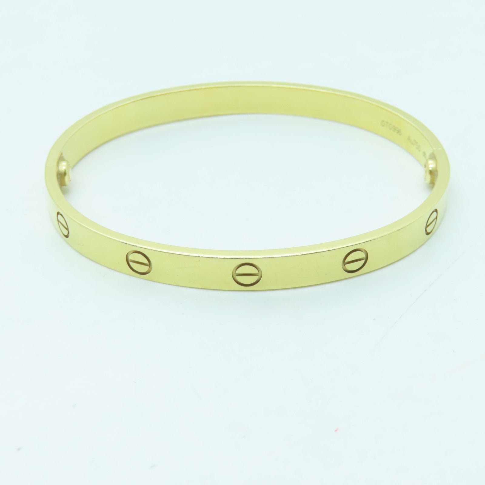 CARTIER 18K Gold Love Bracelet Bracelet Cartier#19