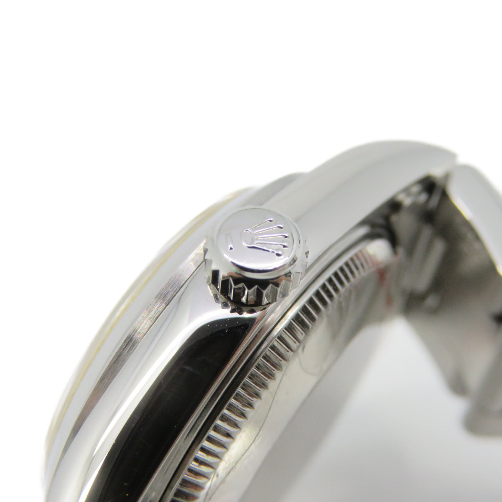 ROLEX Datejust不鏽鋼自動機芯手錶白色