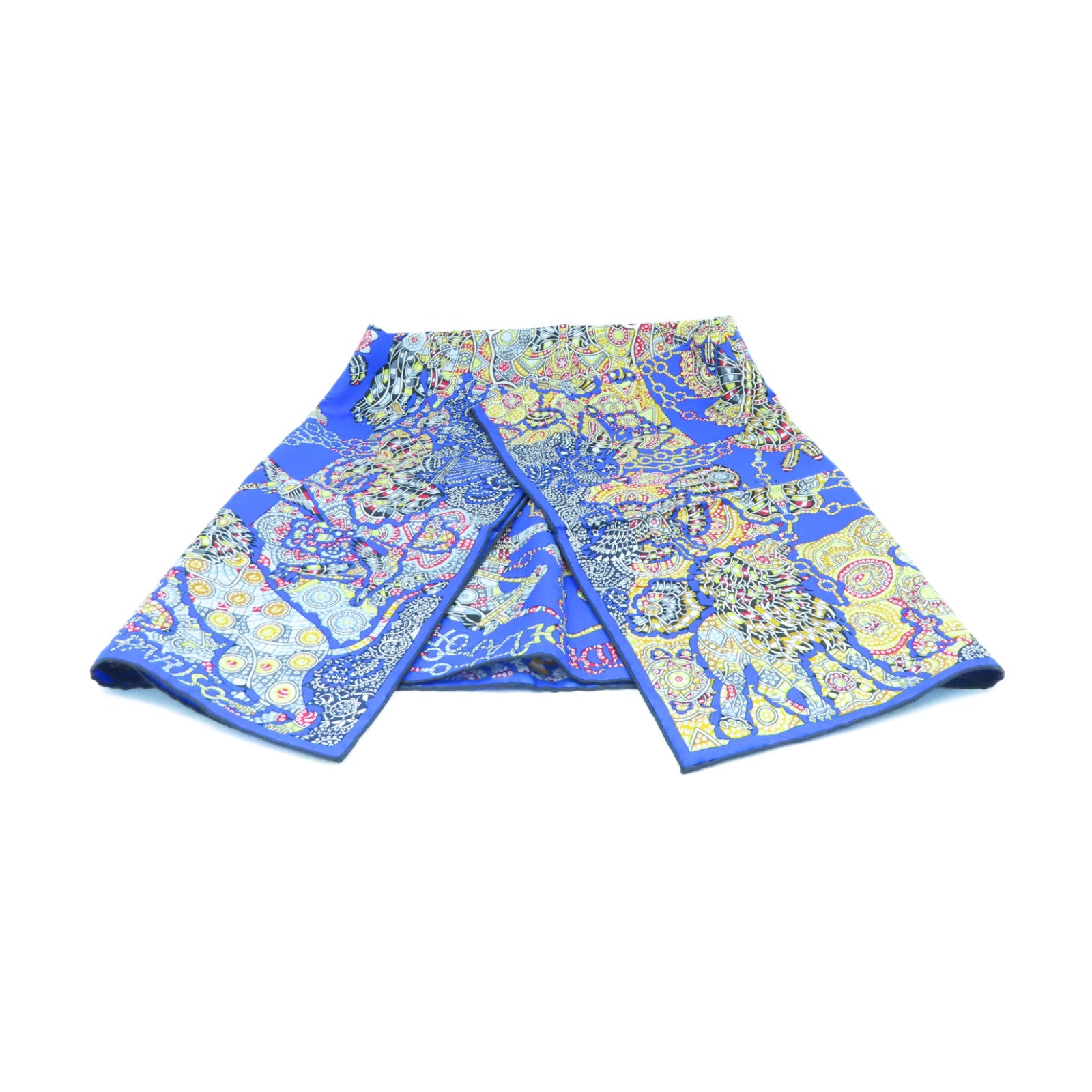 HERMES 丝质Scarf丝巾蓝色/彩色