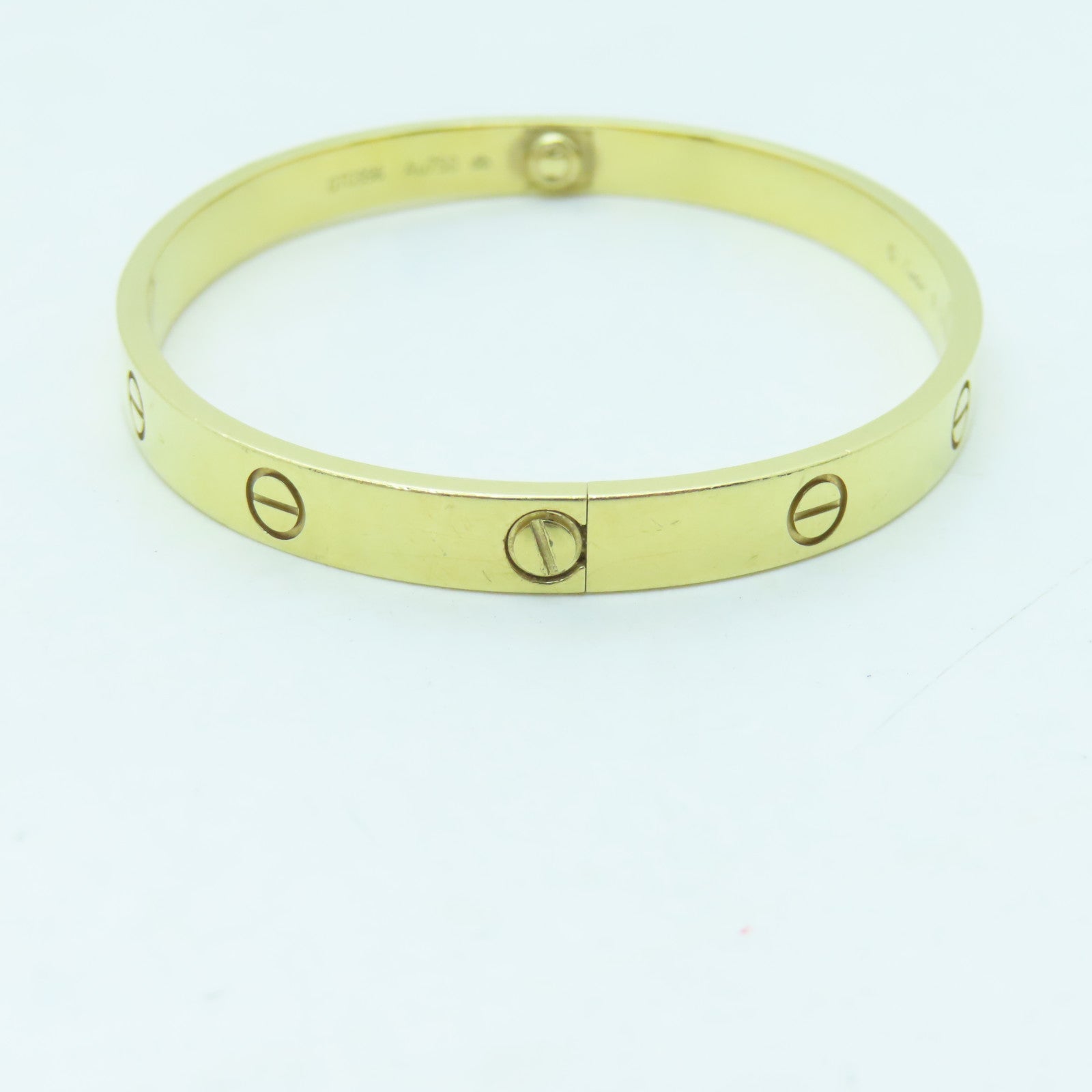CARTIER 18K Gold Love Bracelet Bracelet Cartier#19