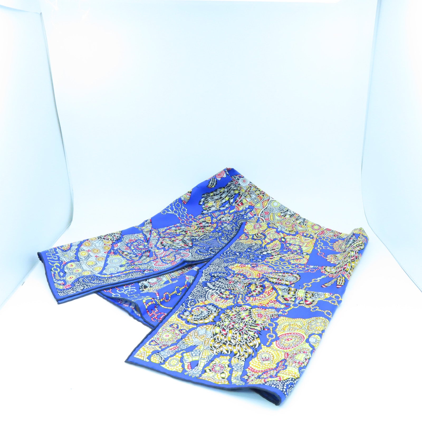 HERMES 丝质Scarf丝巾蓝色/彩色