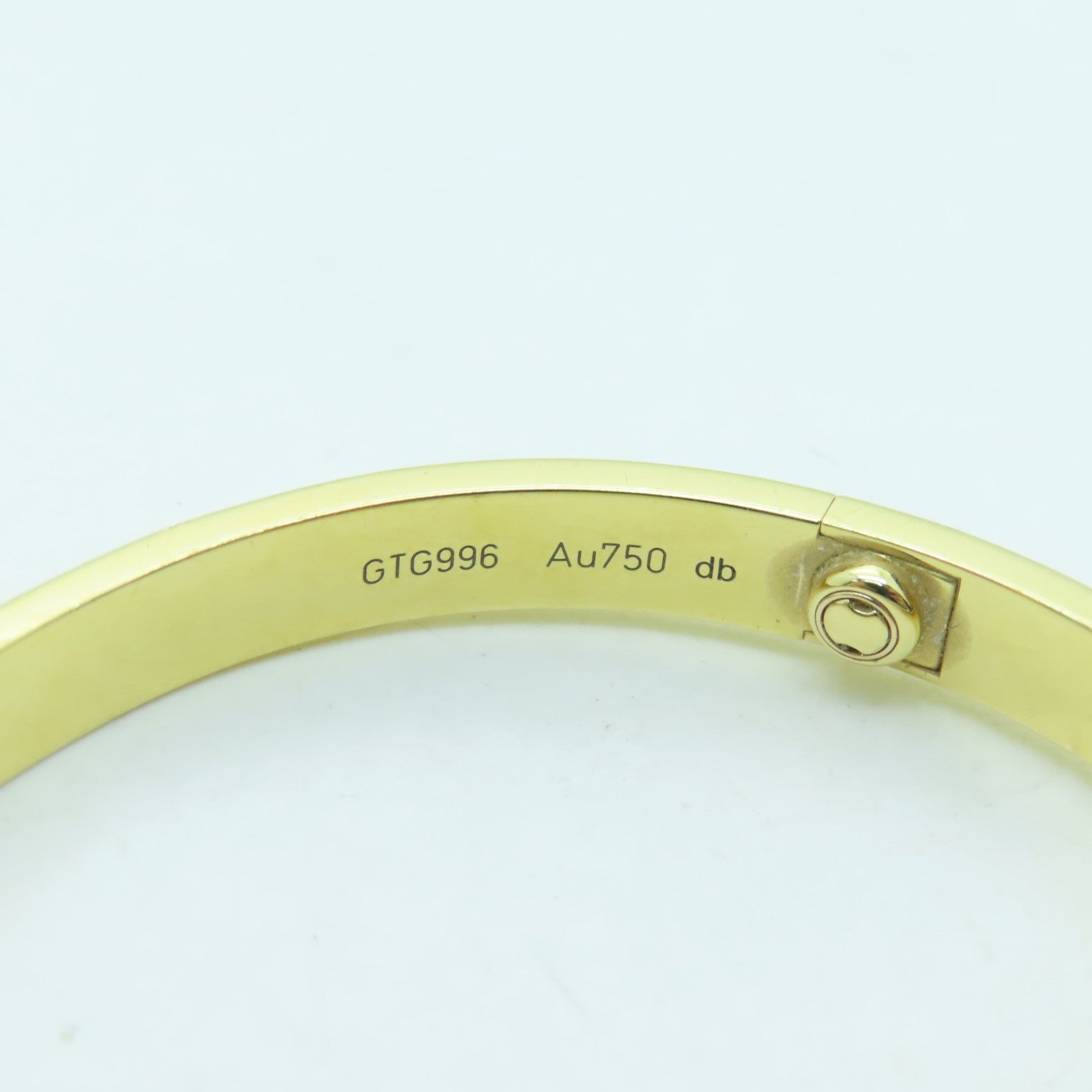 CARTIER 18K Gold Love Bracelet Bracelet Cartier#19