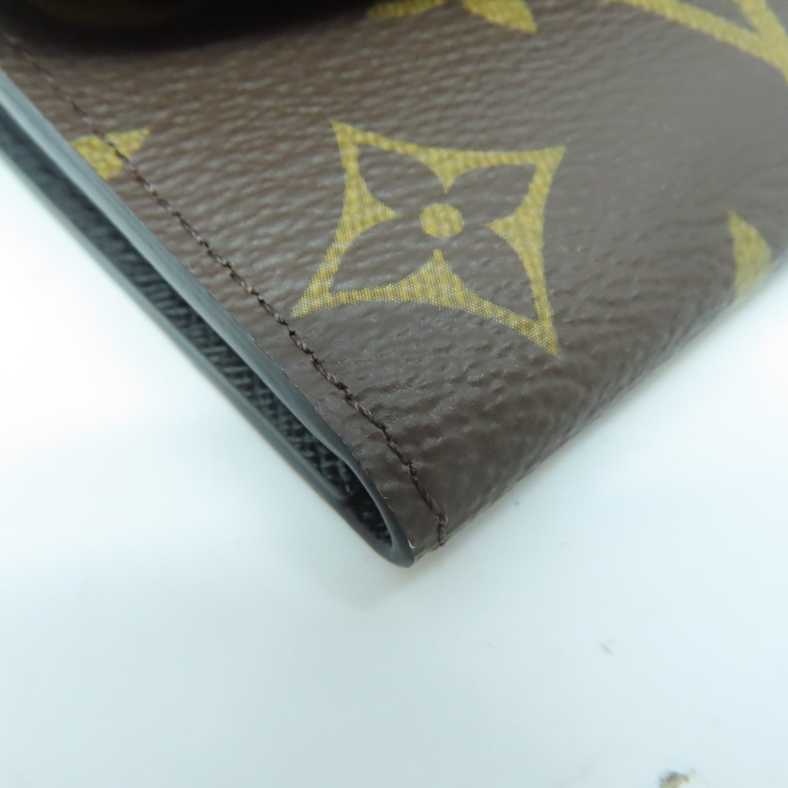 LOUIS VUITTON Monogram Emilie金扣長錢包啡色