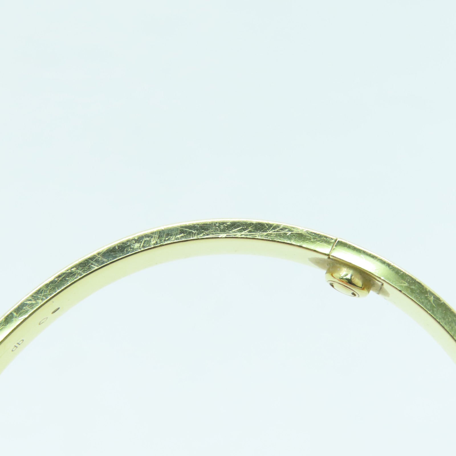 CARTIER 18K Gold Love Bracelet Bracelet Cartier#19