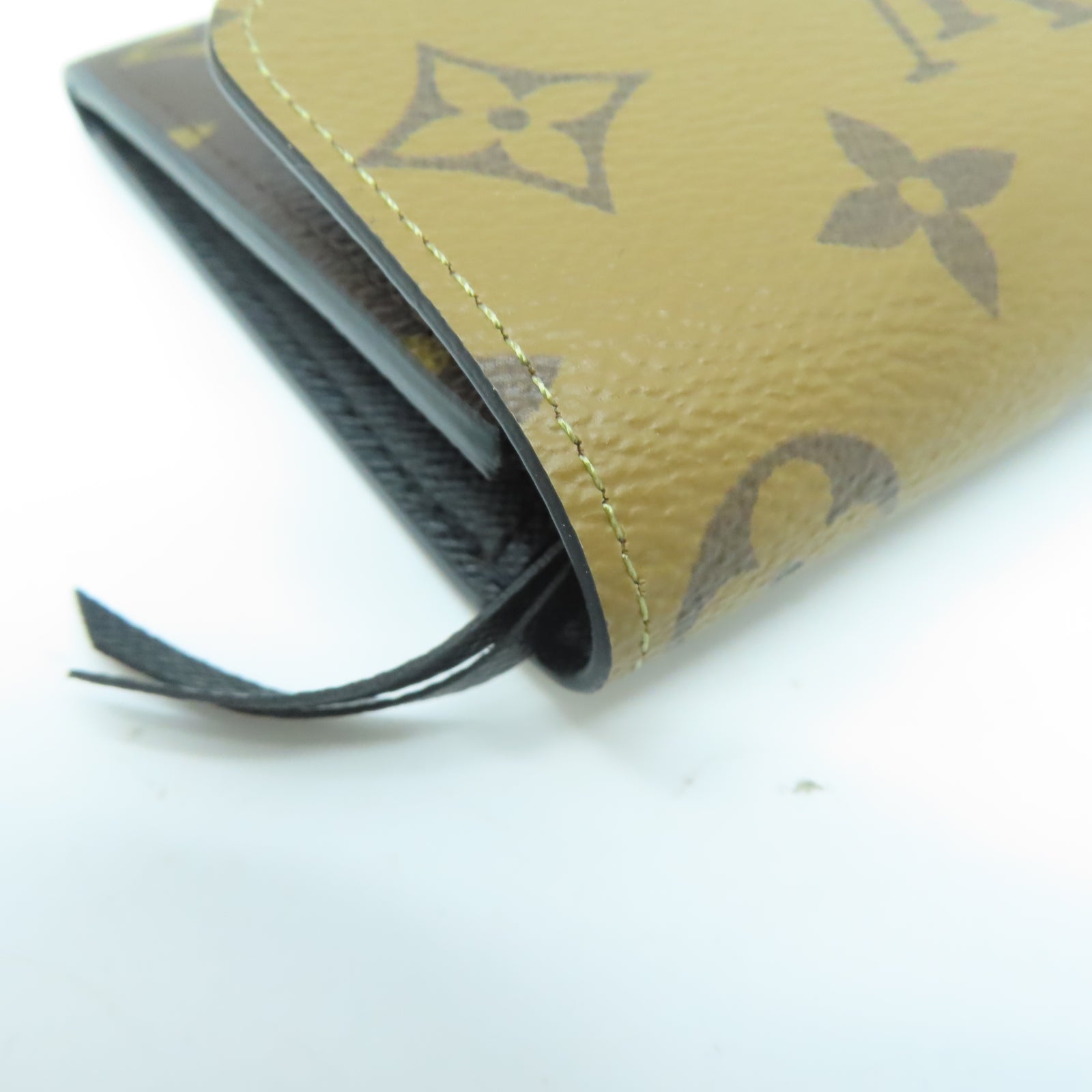 LOUIS VUITTON Monogram Emilie金扣長錢包啡色