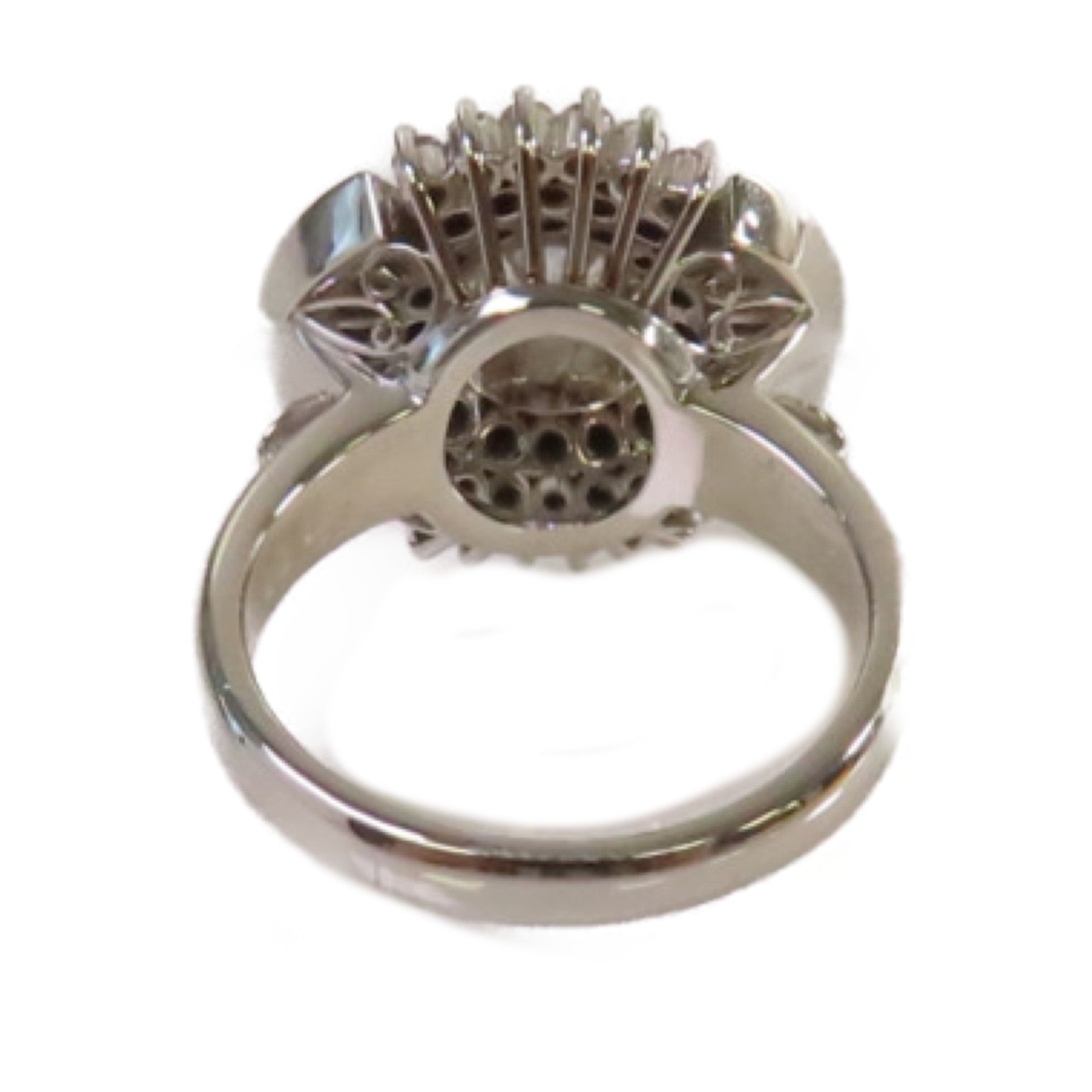 JEWELRY PT900鉑金/1.50ct/0.92ct鑽石Diamond Ring戒指US#5.5
