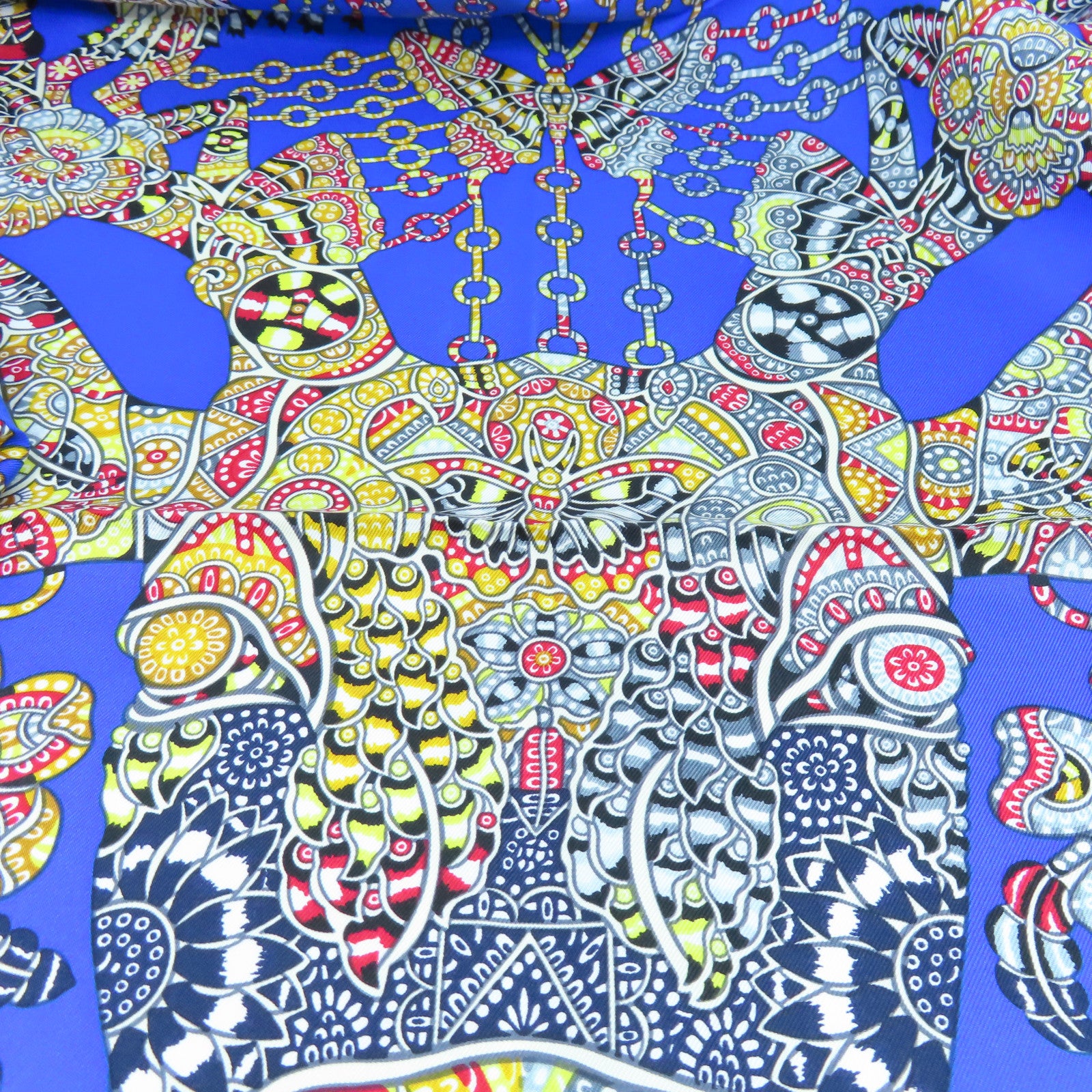 HERMES 丝质Scarf丝巾蓝色/彩色