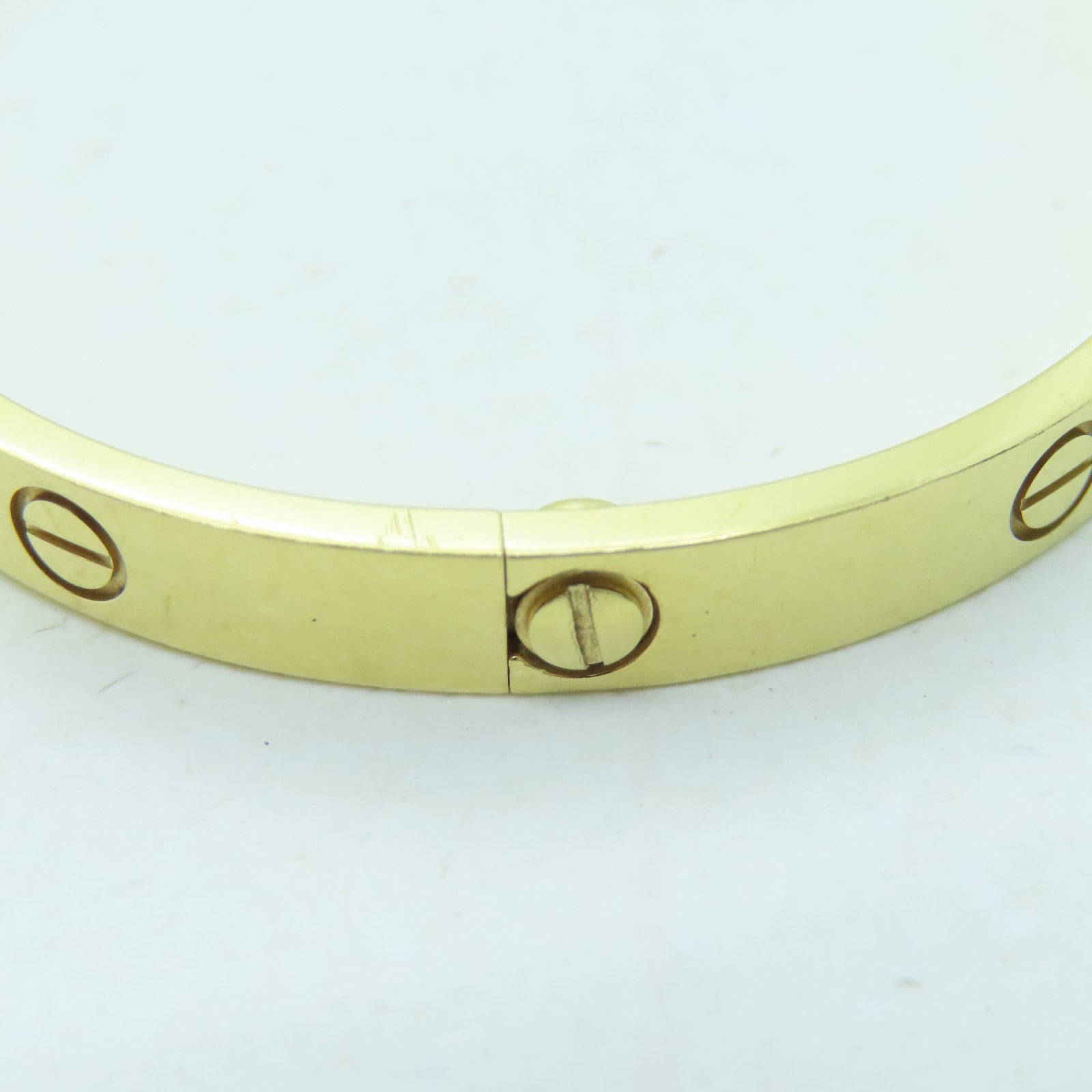 CARTIER 18K Gold Love Bracelet Bracelet Cartier#19