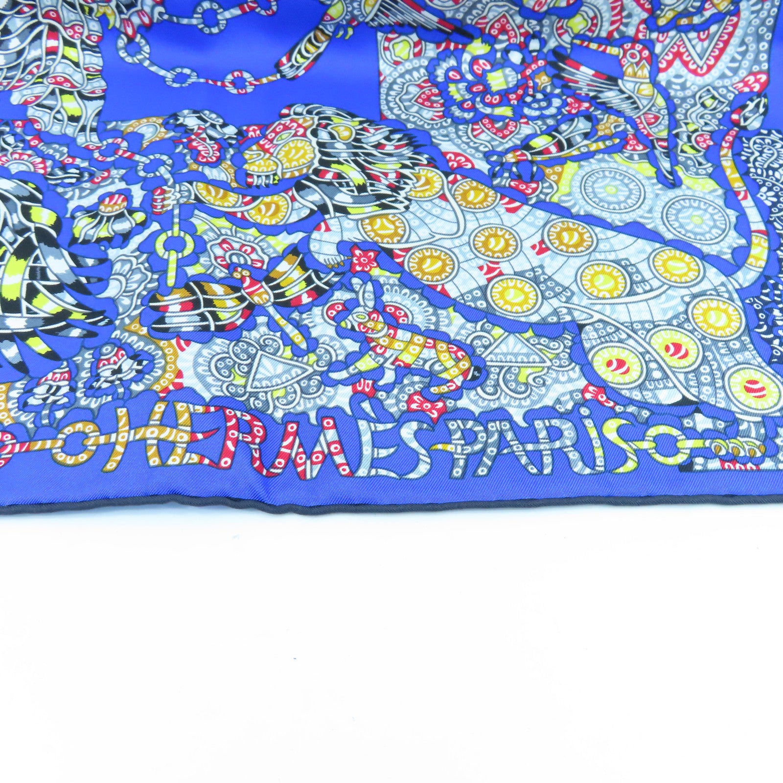 HERMES 丝质Scarf丝巾蓝色/彩色