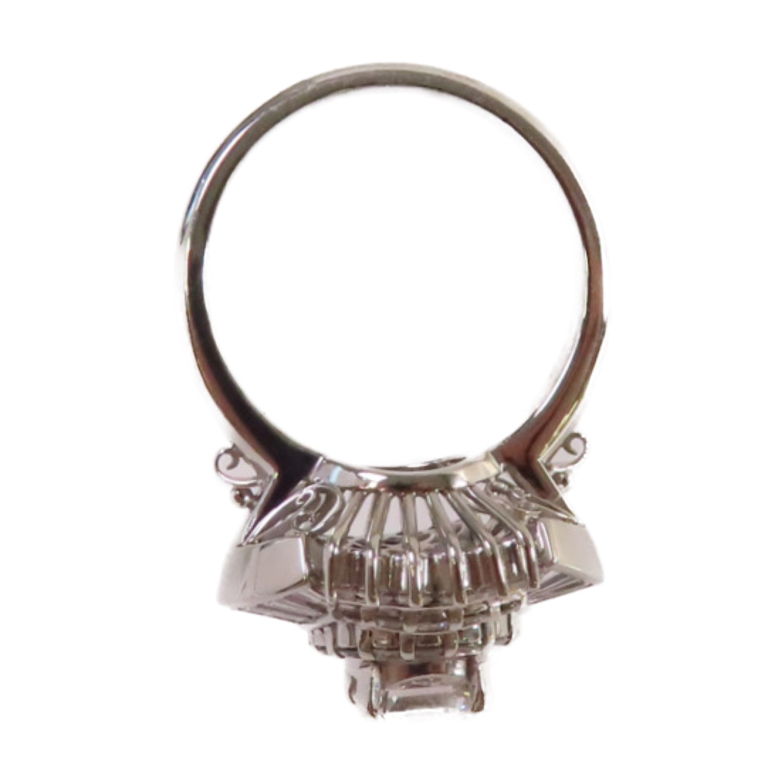 JEWELRY PT900鉑金/1.50ct/0.92ct鑽石Diamond Ring戒指US#5.5