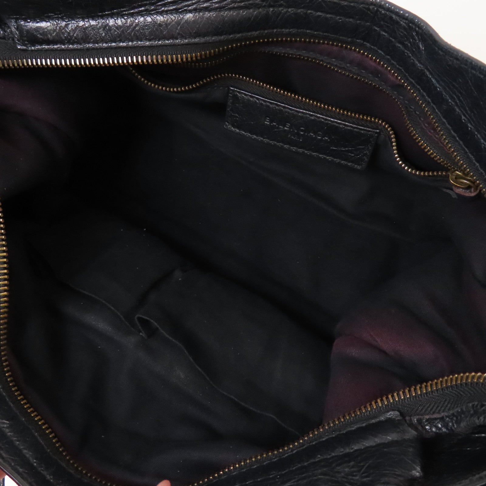 BALENCIAGA 牛皮皮革Graffiti City 2way Shoulder Bag金扣手挽肩背兩用袋黑色/彩色