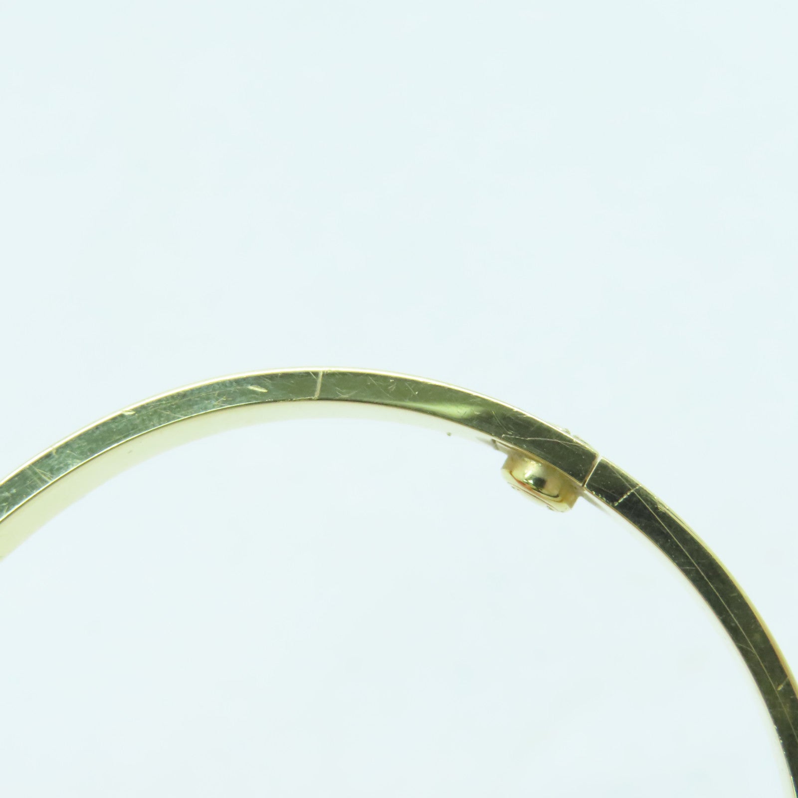 CARTIER 18K Gold Love Bracelet Bracelet Cartier#19
