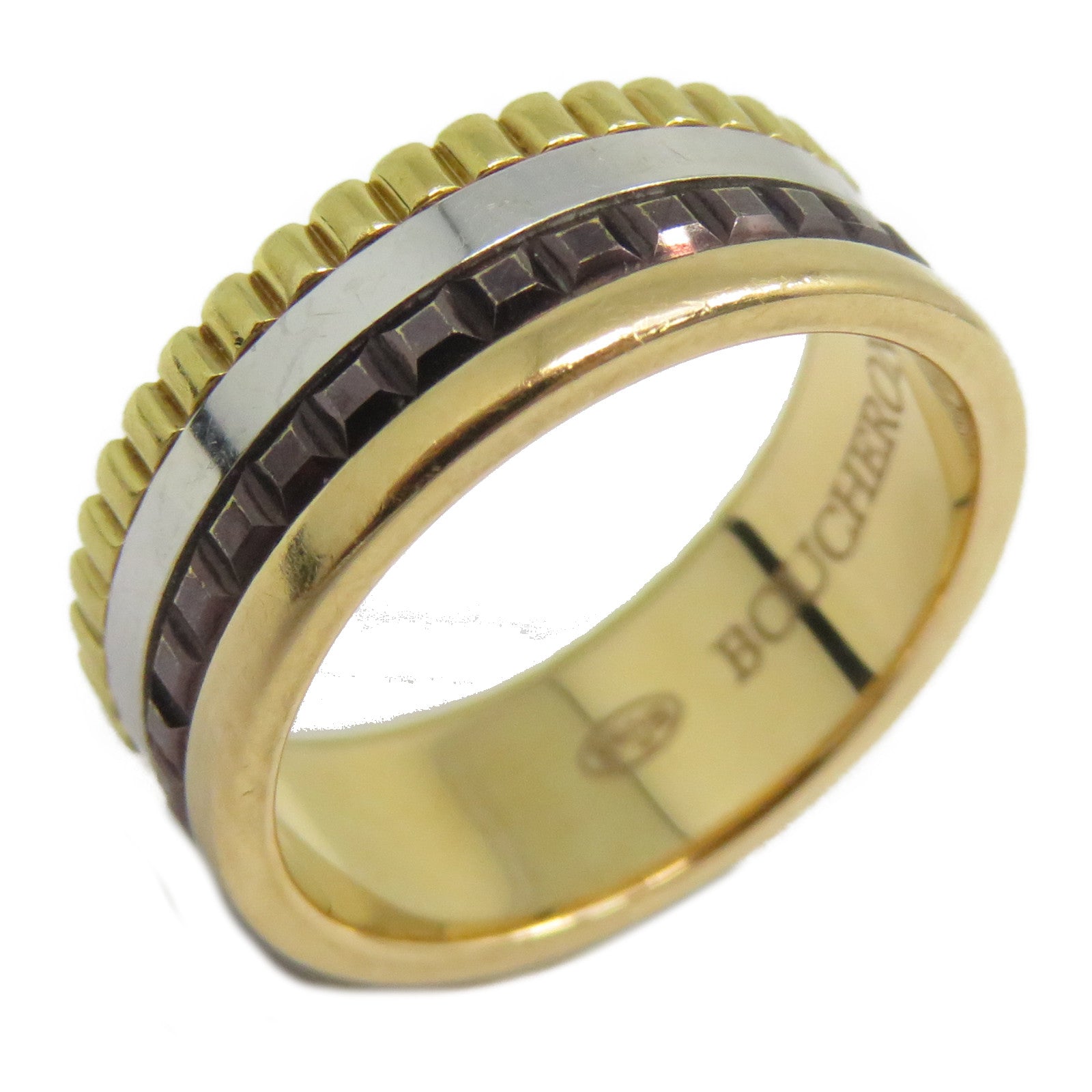 Boucheron 18K白金/玫瑰金/黃金Quatre Classique戒指BOUCHERON#48/US#4