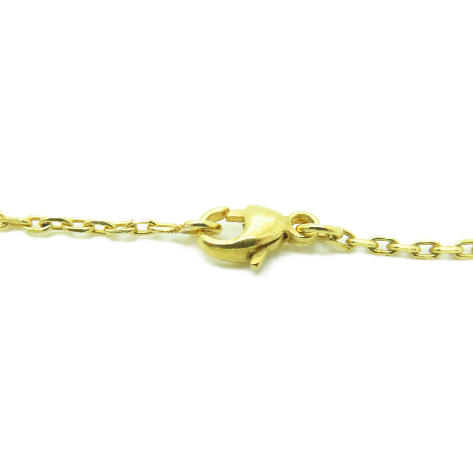 HERMES 金屬O'maillon Necklace項鍊黑色/金色