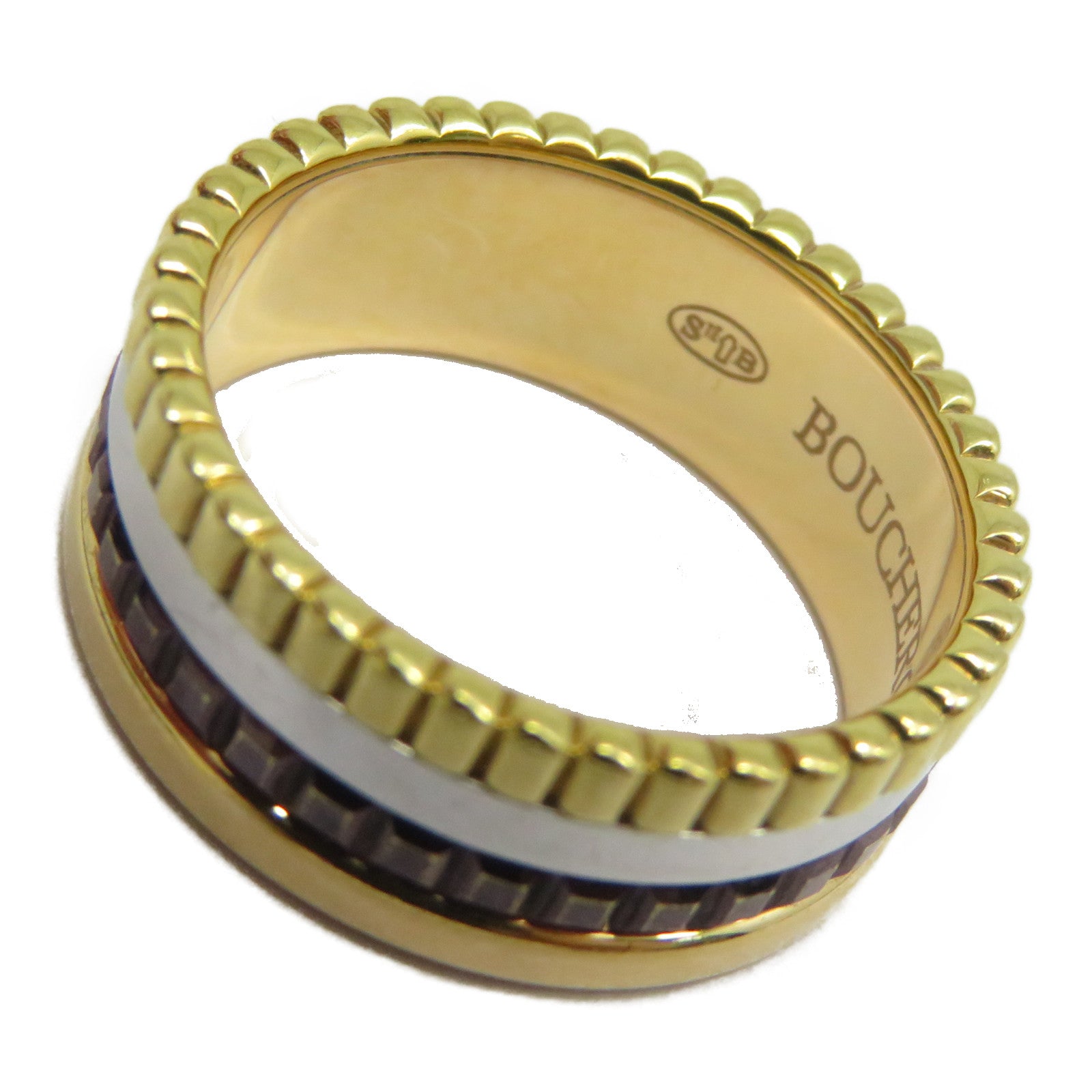 Boucheron 18K白金/玫瑰金/黃金Quatre Classique戒指BOUCHERON#48/US#4