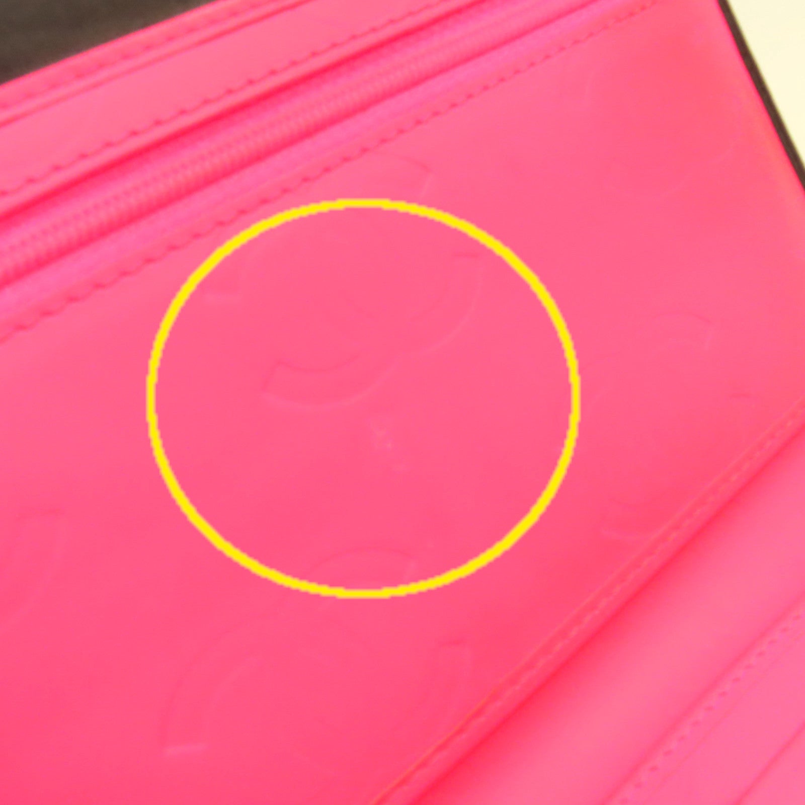 CHANEL 菱格牛皮皮革Cambon Long Wallet銀扣長錢包黑色/粉紅色