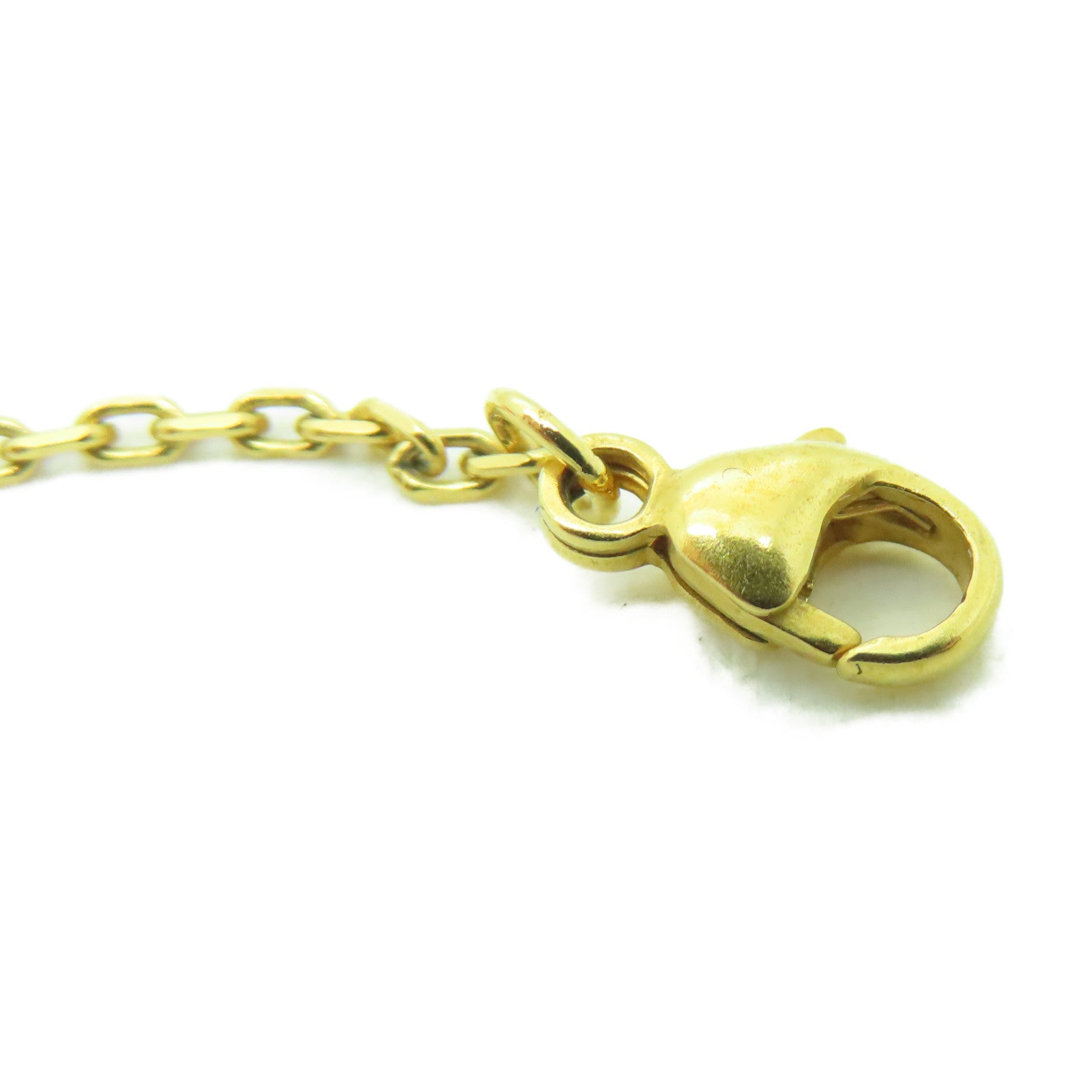 HERMES 金屬O'maillon Necklace項鍊黑色/金色