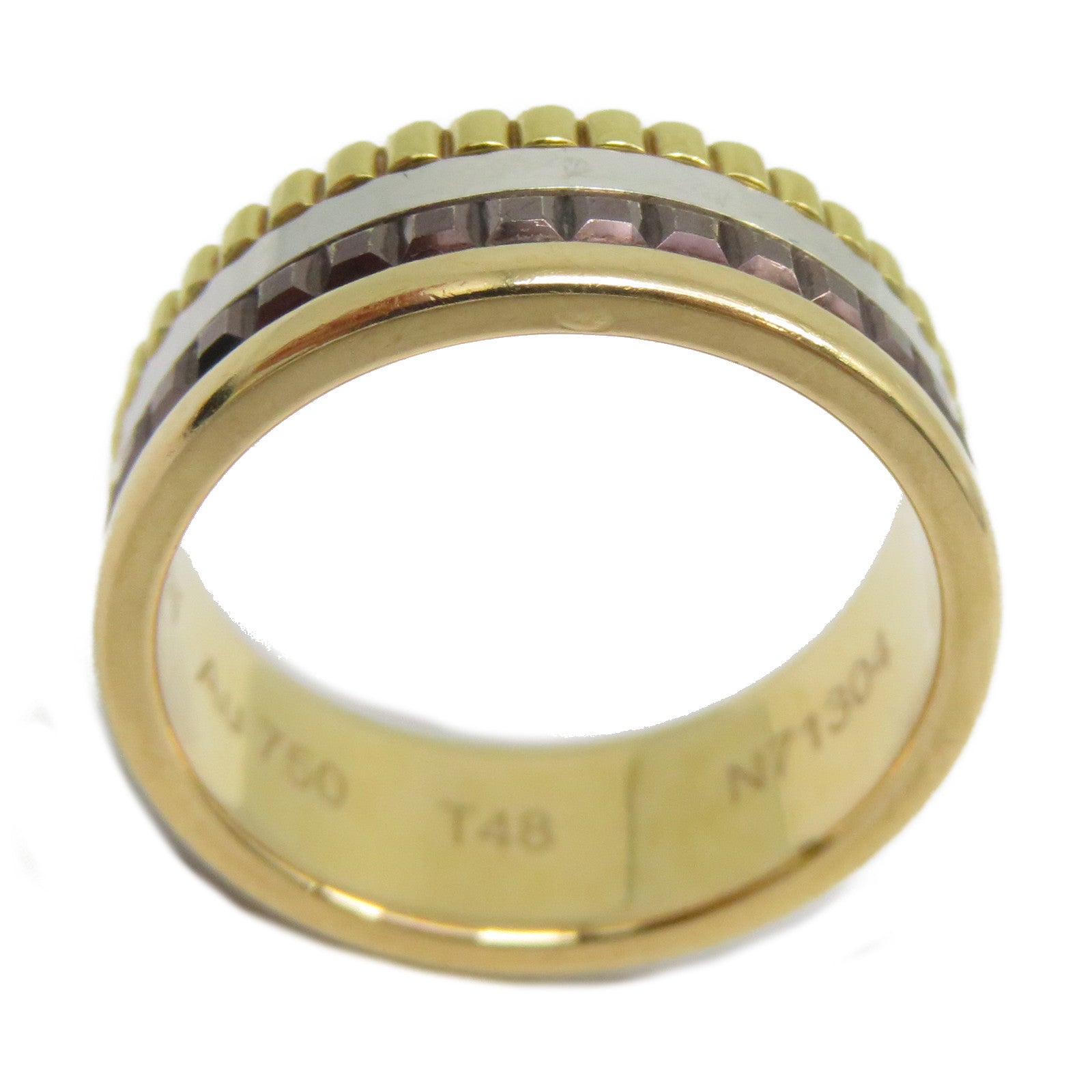 Boucheron 18K白金/玫瑰金/黃金Quatre Classique戒指BOUCHERON#48/US#4