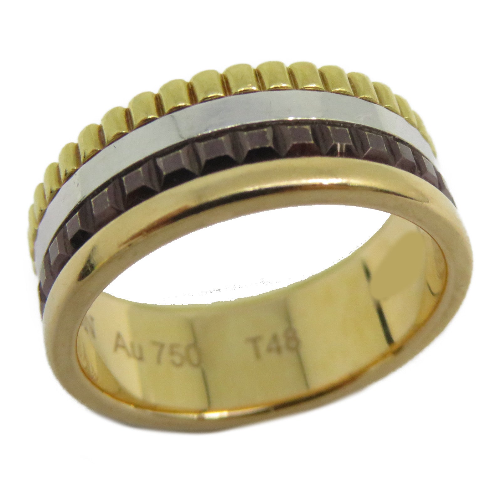 Boucheron 18K白金/玫瑰金/黃金Quatre Classique戒指BOUCHERON#48/US#4