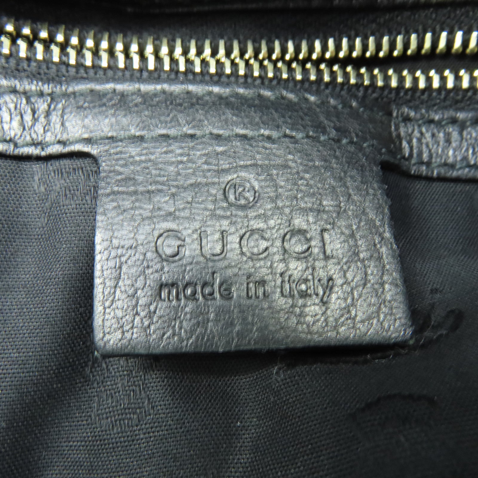 GUCCI 牛皮皮革Sienna Shoulder Bag肩背袋黑色