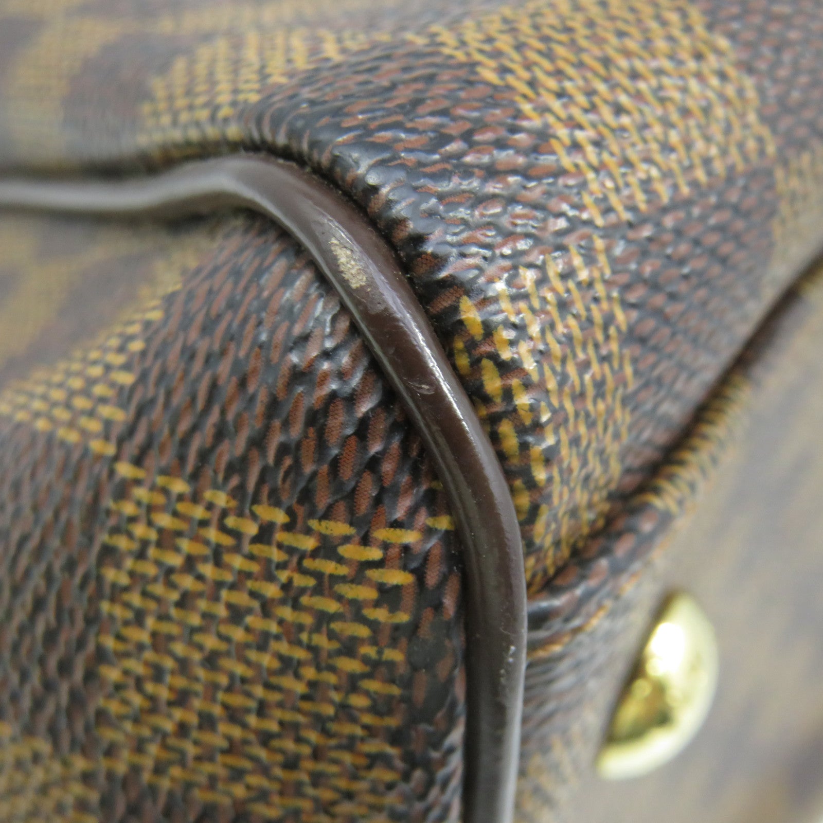 LOUIS VUITTON Damier Trevi PM 2Way Shoulder Bag手挽肩背兩用袋啡色